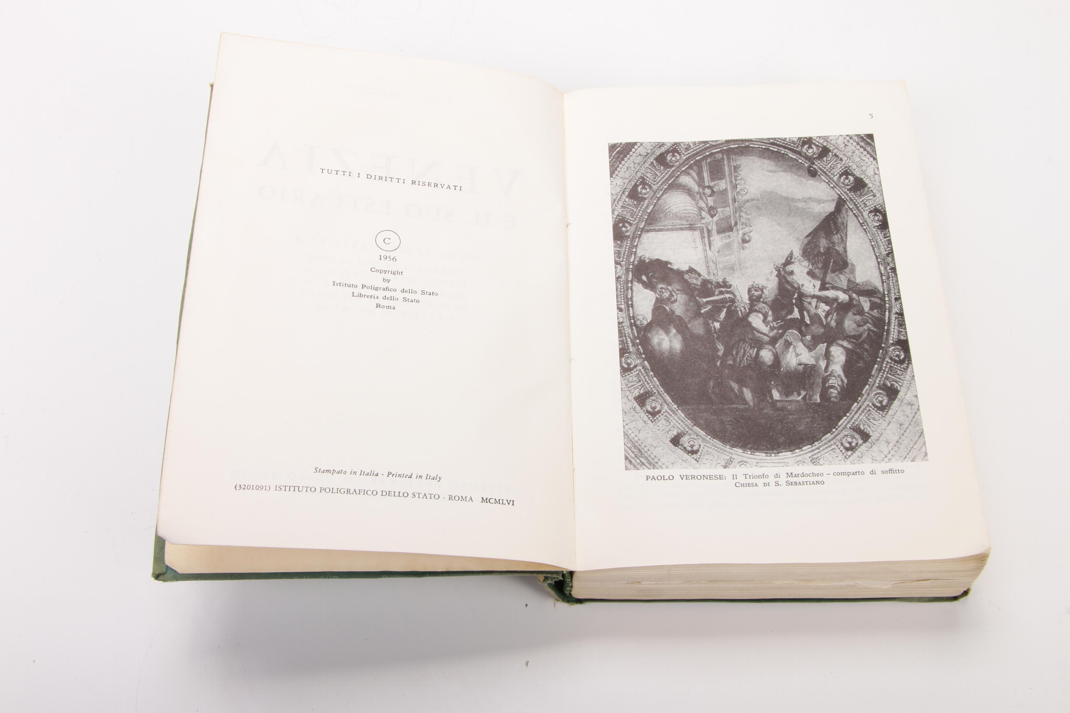 Italian, French, and Dutch Art Books Including Van Gogh