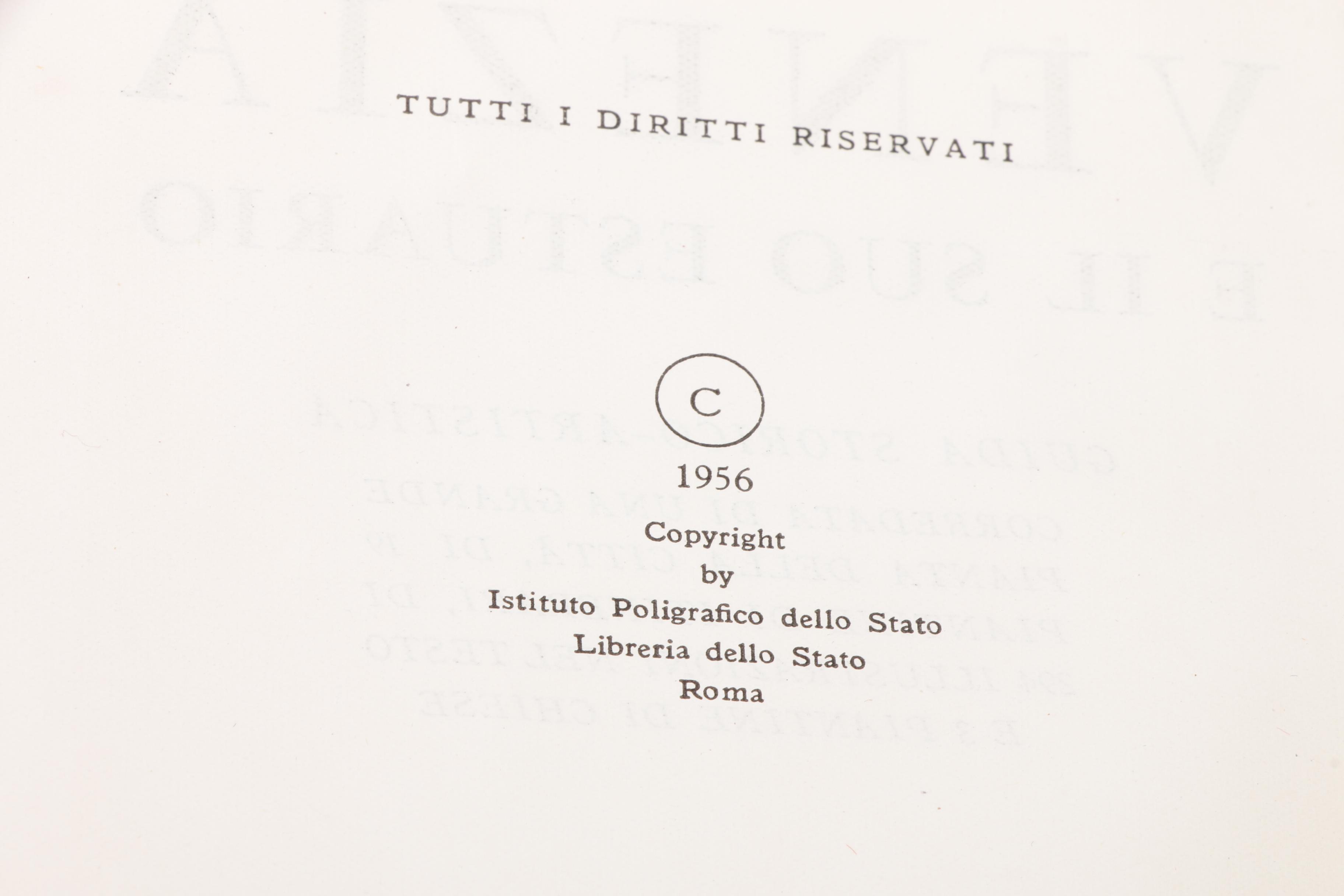 Italian, French, and Dutch Art Books Including Van Gogh