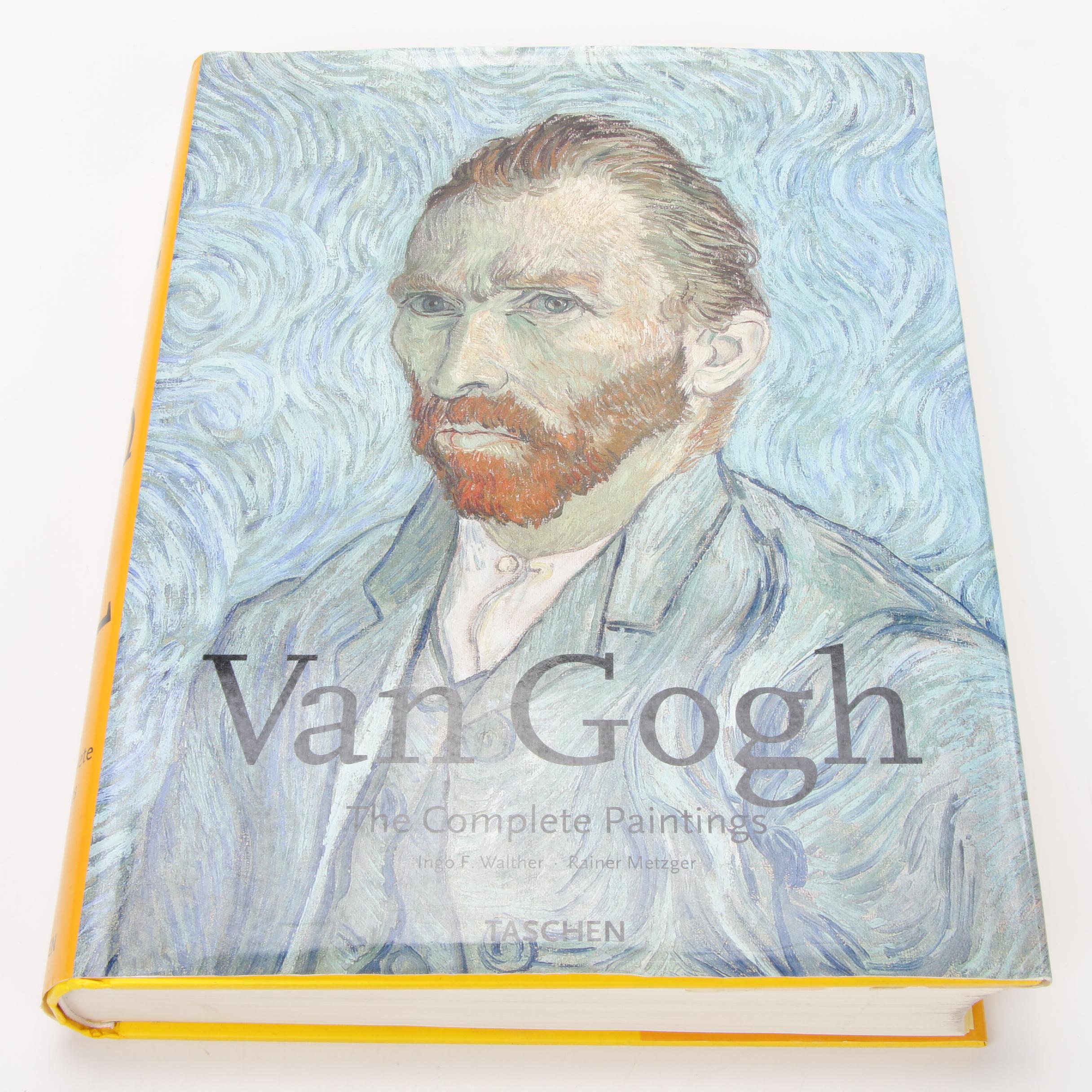 Italian, French, and Dutch Art Books Including Van Gogh