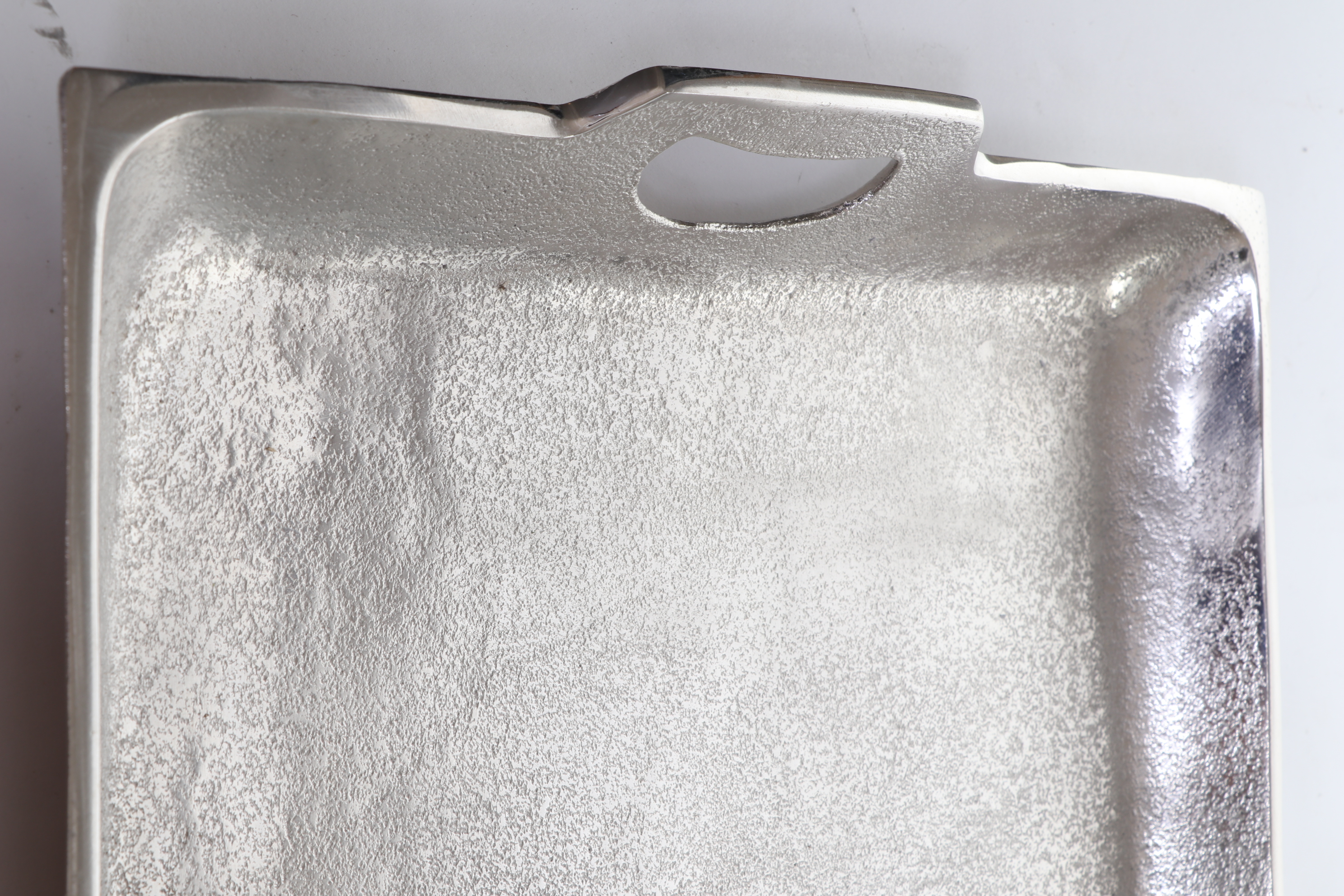 Crate & Barrel Serving Stand, Coffee Servers with Mugs and Aluminum Serving Tray