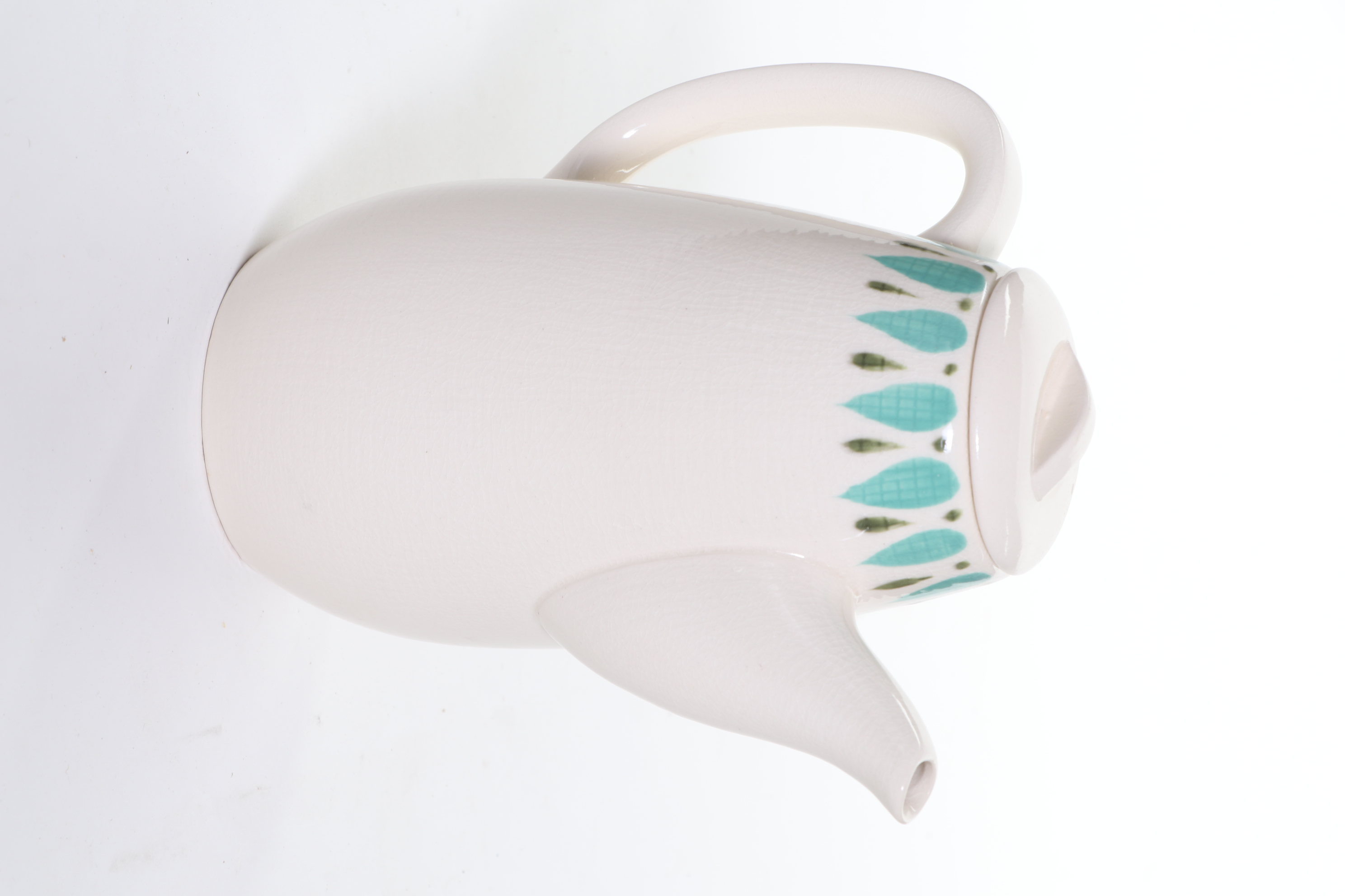 Crate & Barrel Serving Stand, Coffee Servers with Mugs and Aluminum Serving Tray