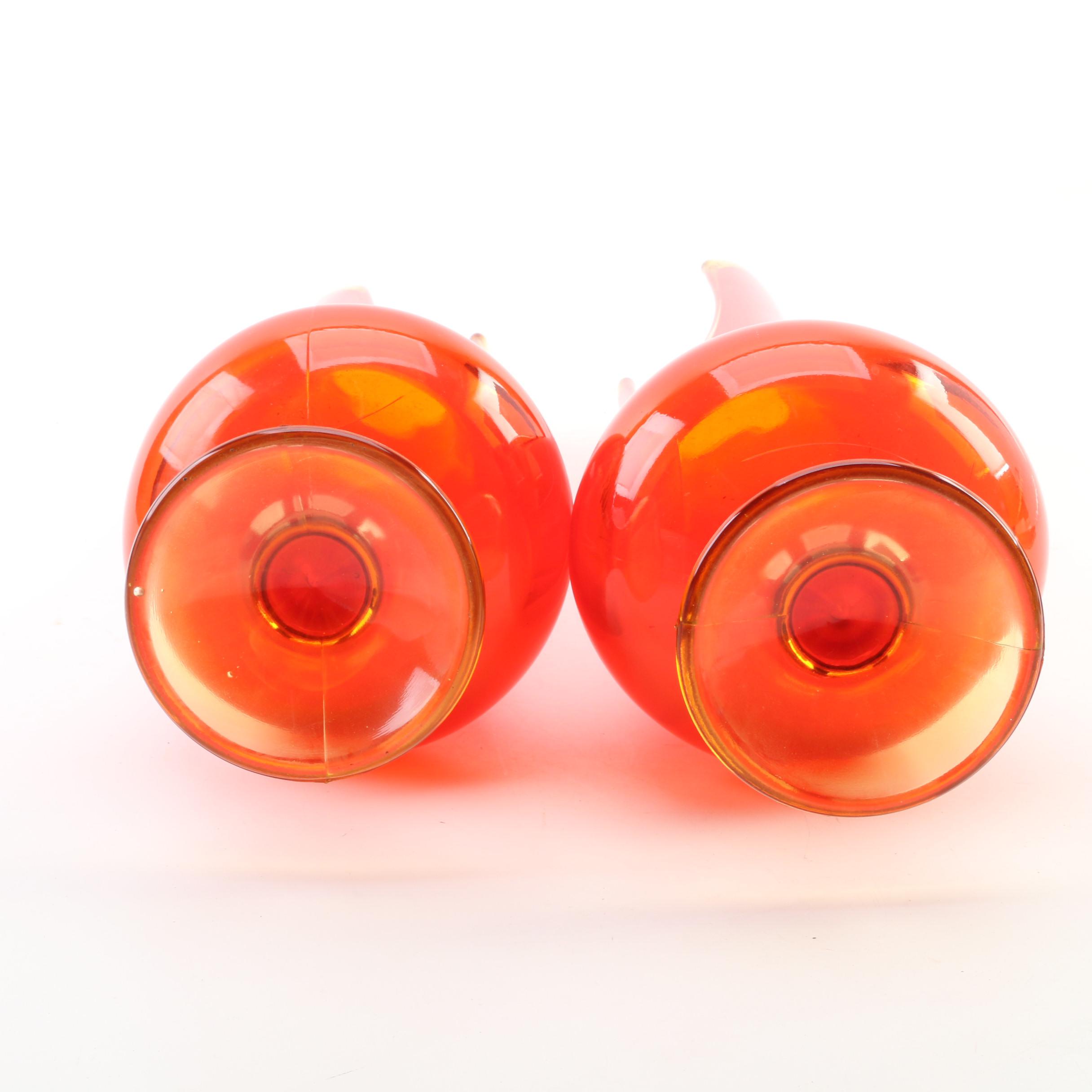 Mid Century Modern Swing Glass Vases