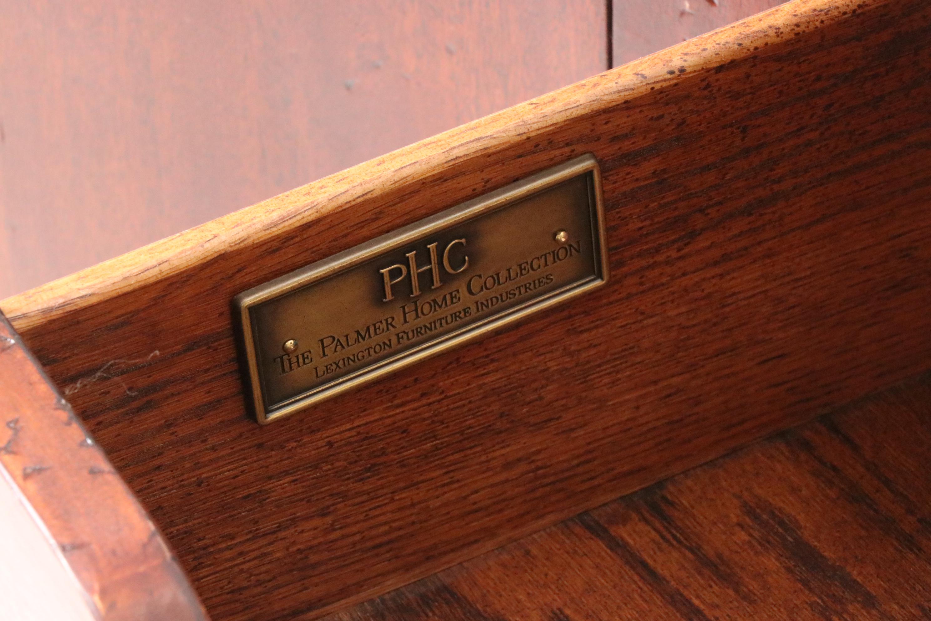 Lexington Furniture "Palmer Home Collection" Mahogany Sideboard, Late 20th C.