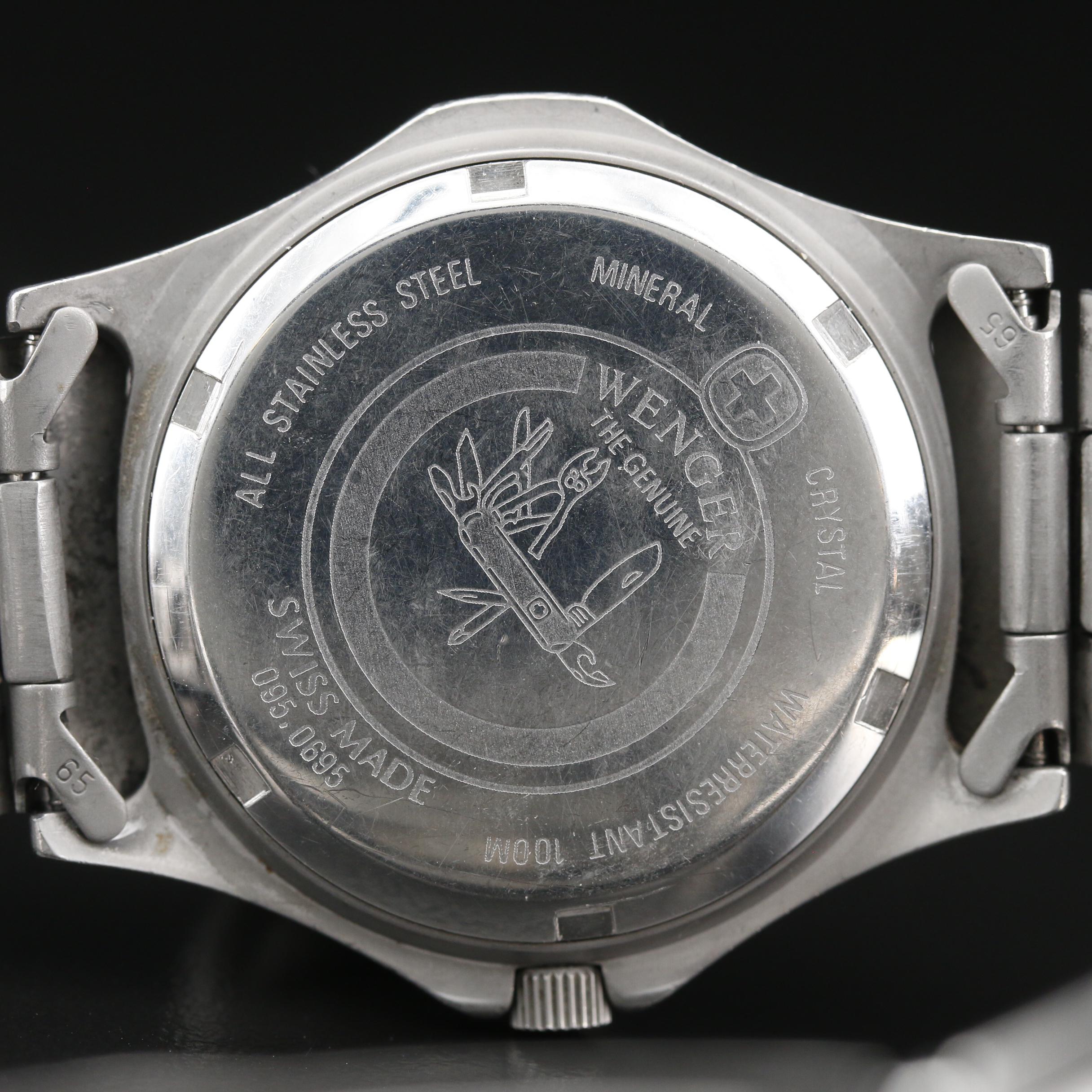 Wenger SMT Design and Genuine S.A.K. Pilot Quartz Watches