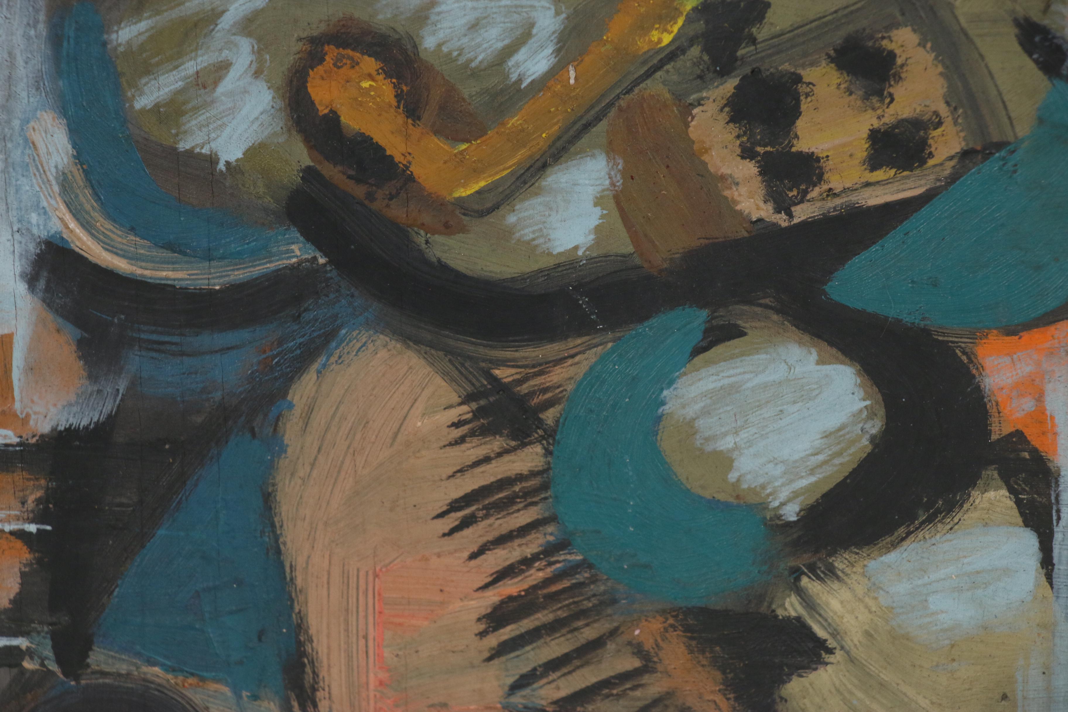Jason Berger Expressionist Oil Painting "Landscape"