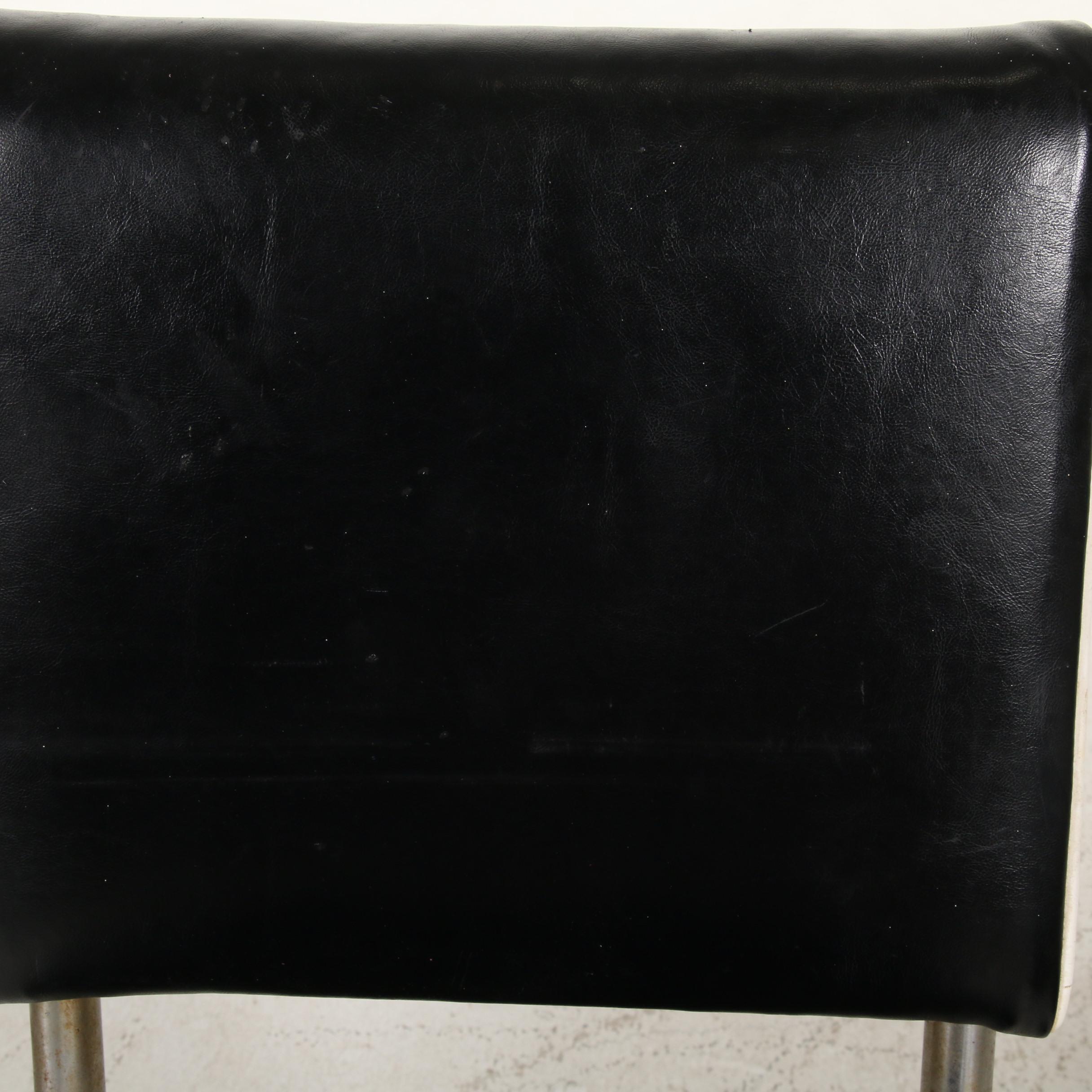 Art Deco Chrome and Laminate Dining Table, Matching Chairs, Early to Mid 20th C