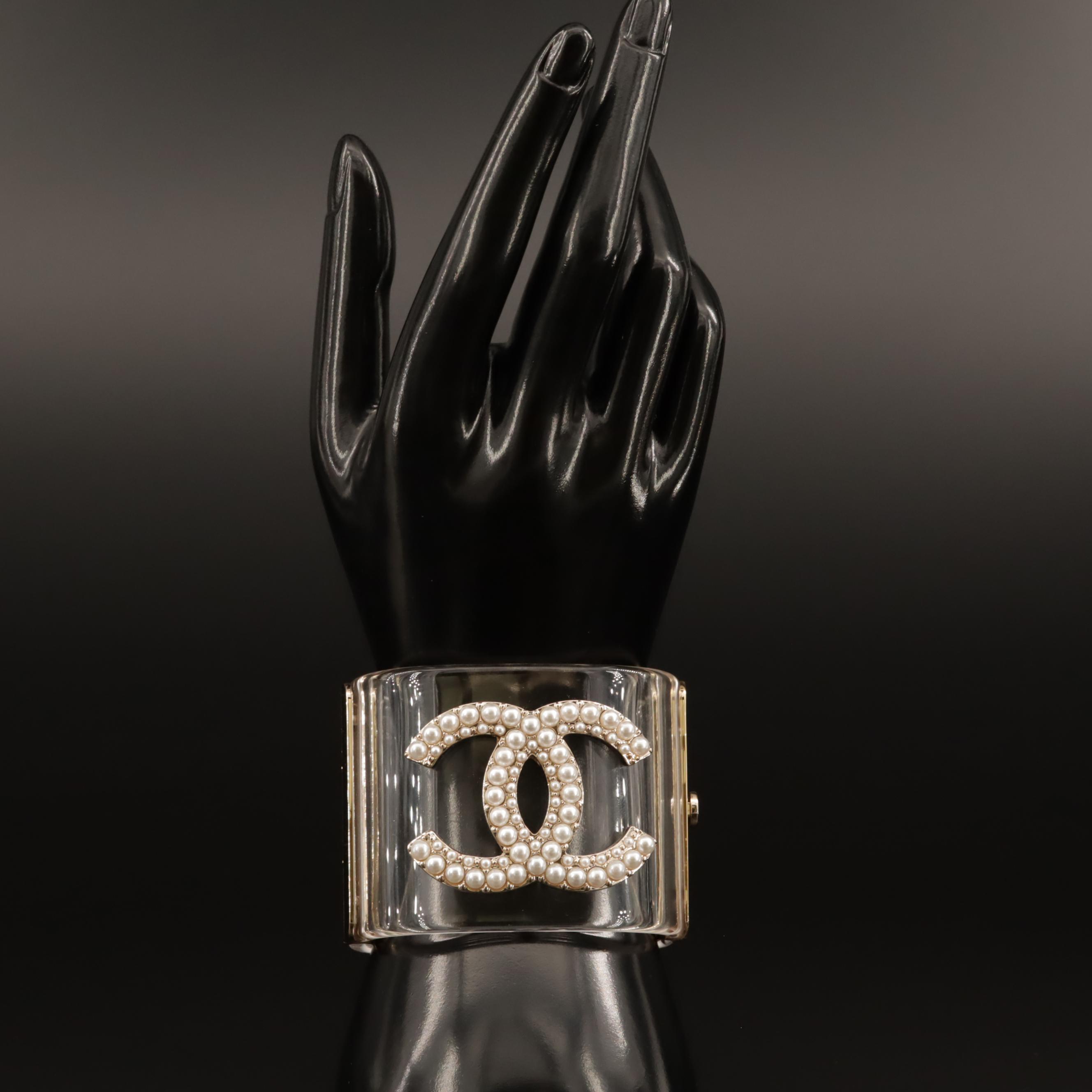 Chanel Hinged Bangle