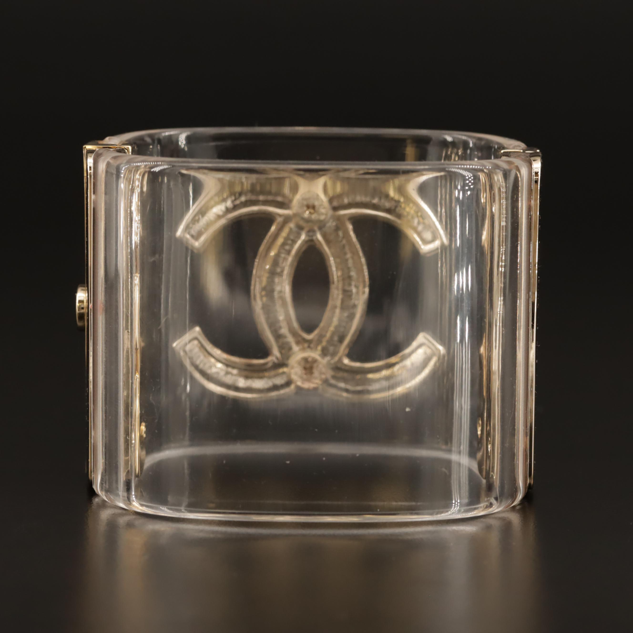 Chanel Hinged Bangle
