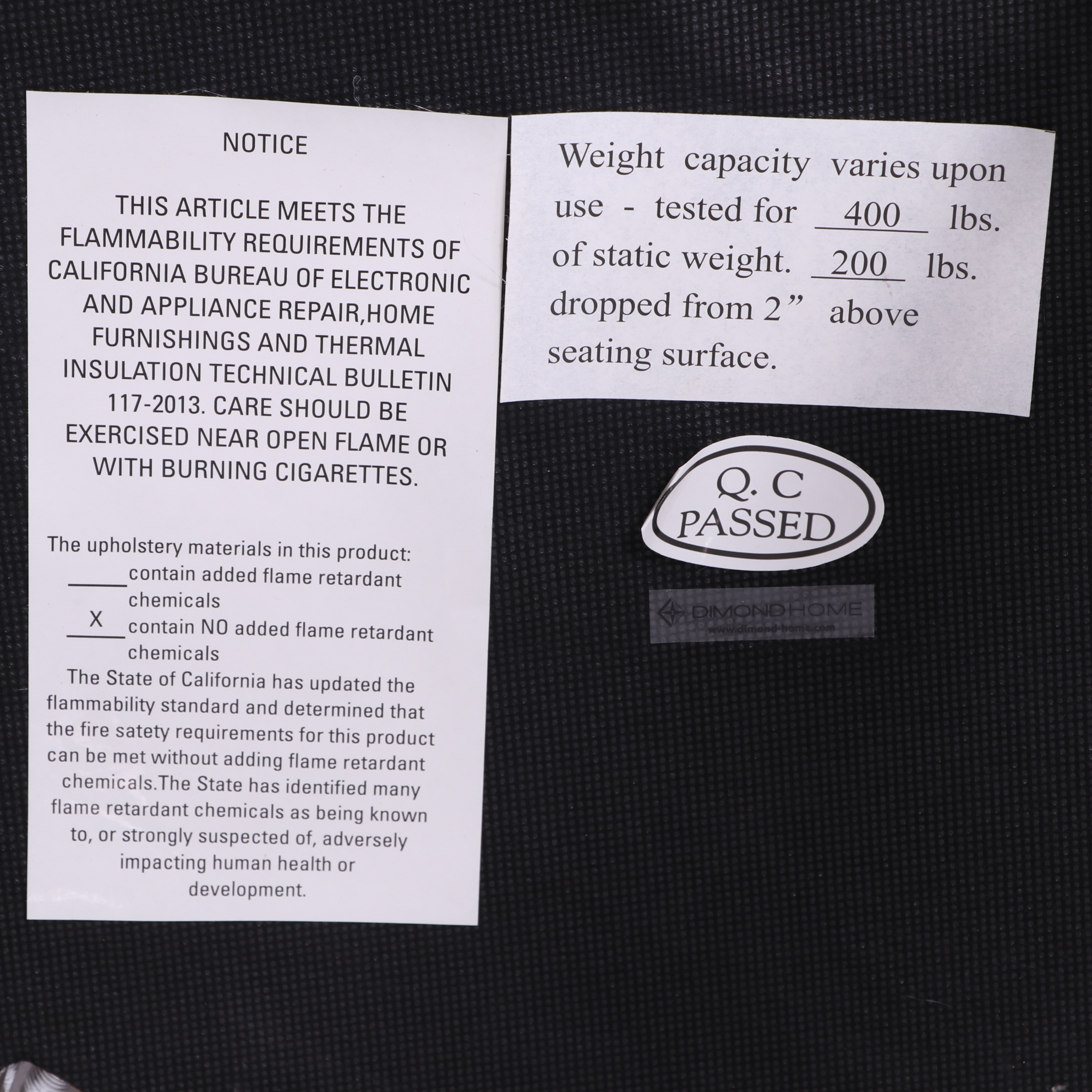 Diamond Home Modern Faux Fur and Acrylic Stools