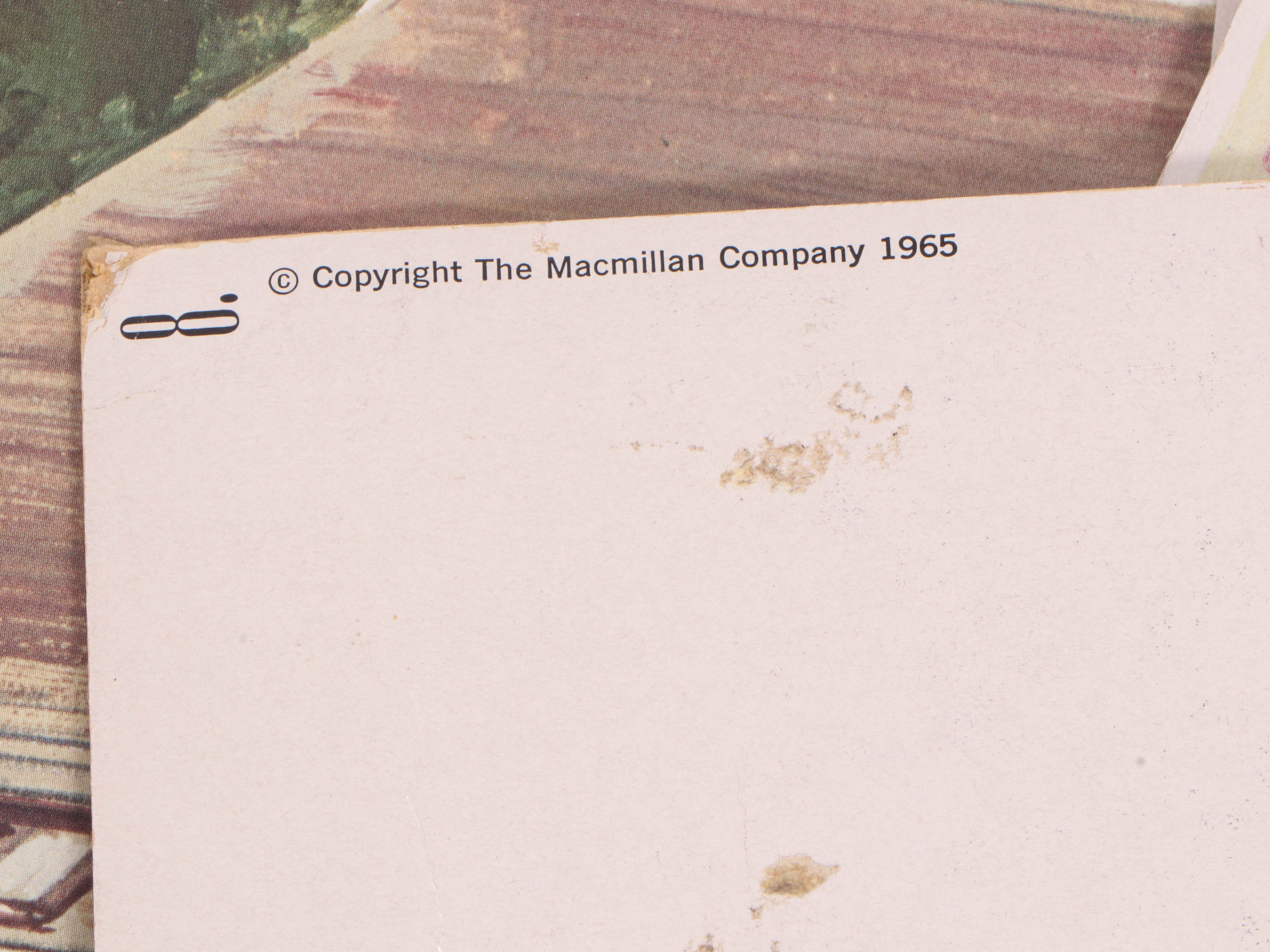 MacMillan Company Learning Posters, 1960s