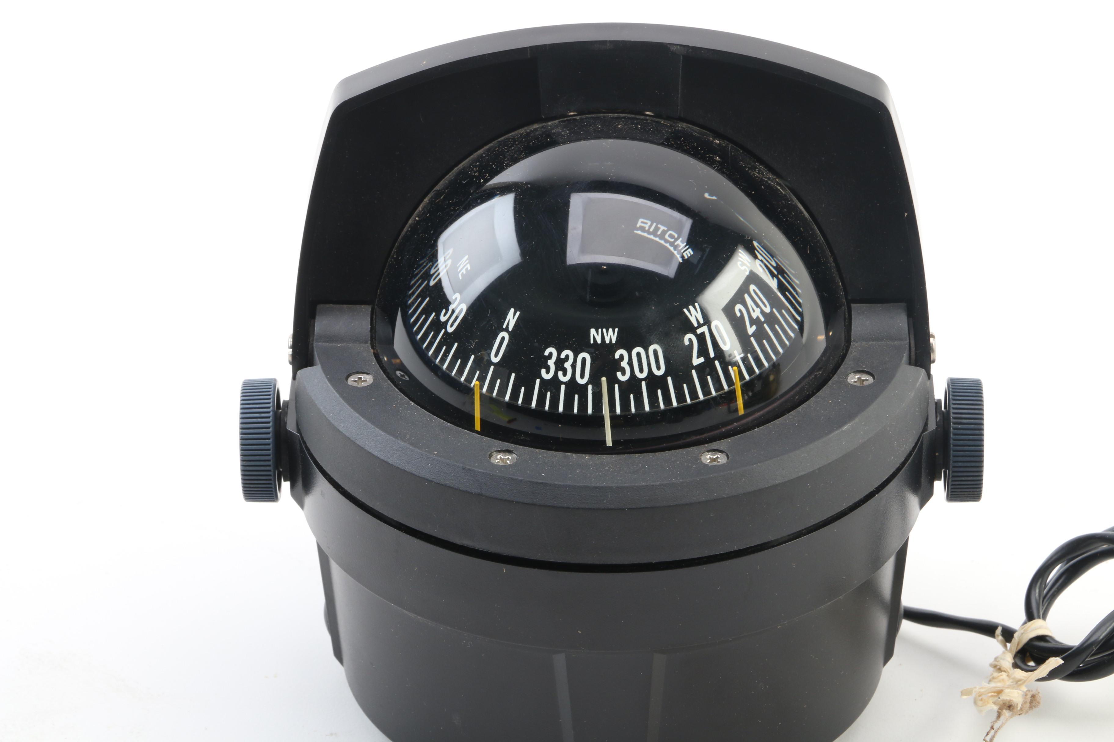 Ritchie Navigation Compass Deck Mount and SVEA Burner Portable Camping Stove