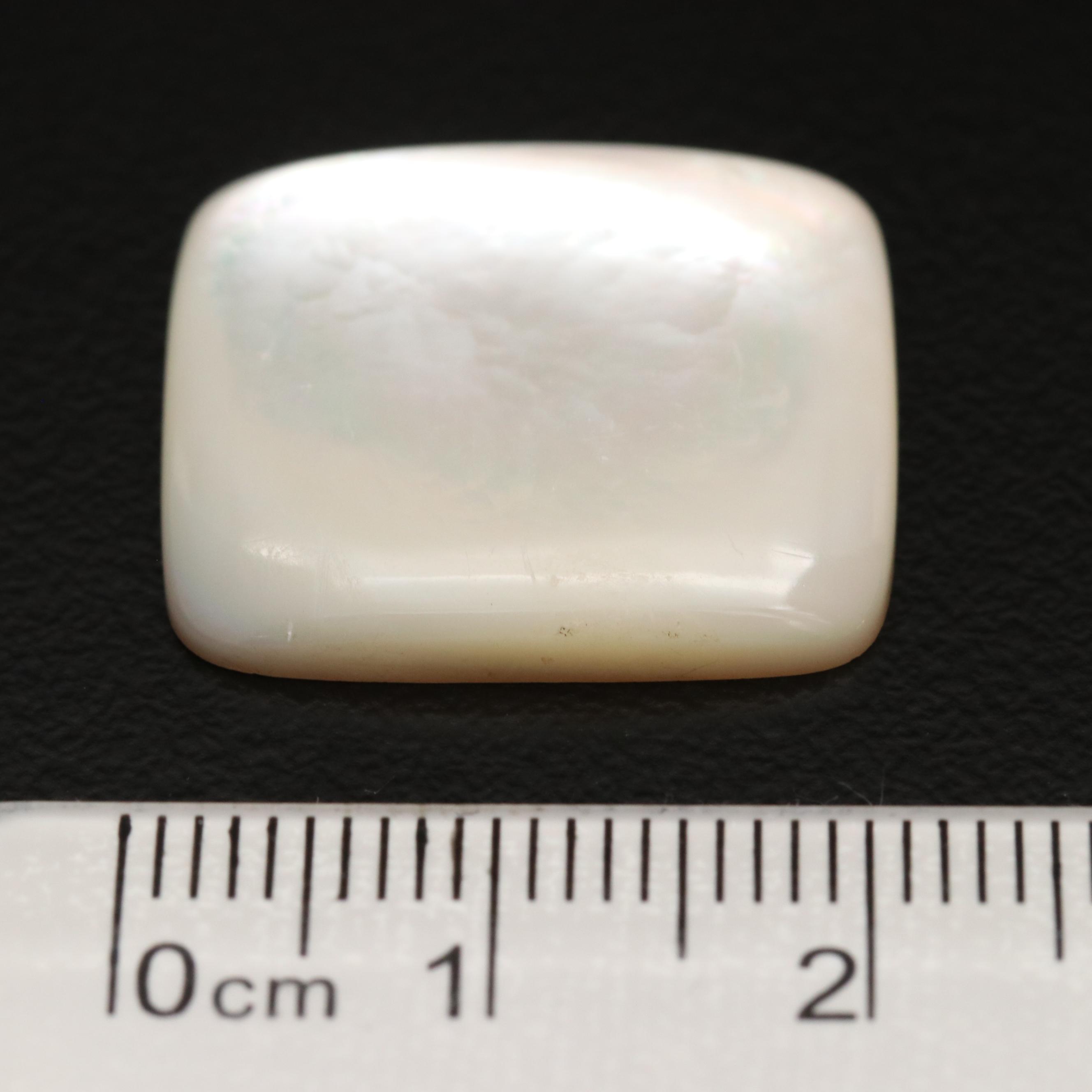 Loose 13.86 CT Mother of Pearl Tablet