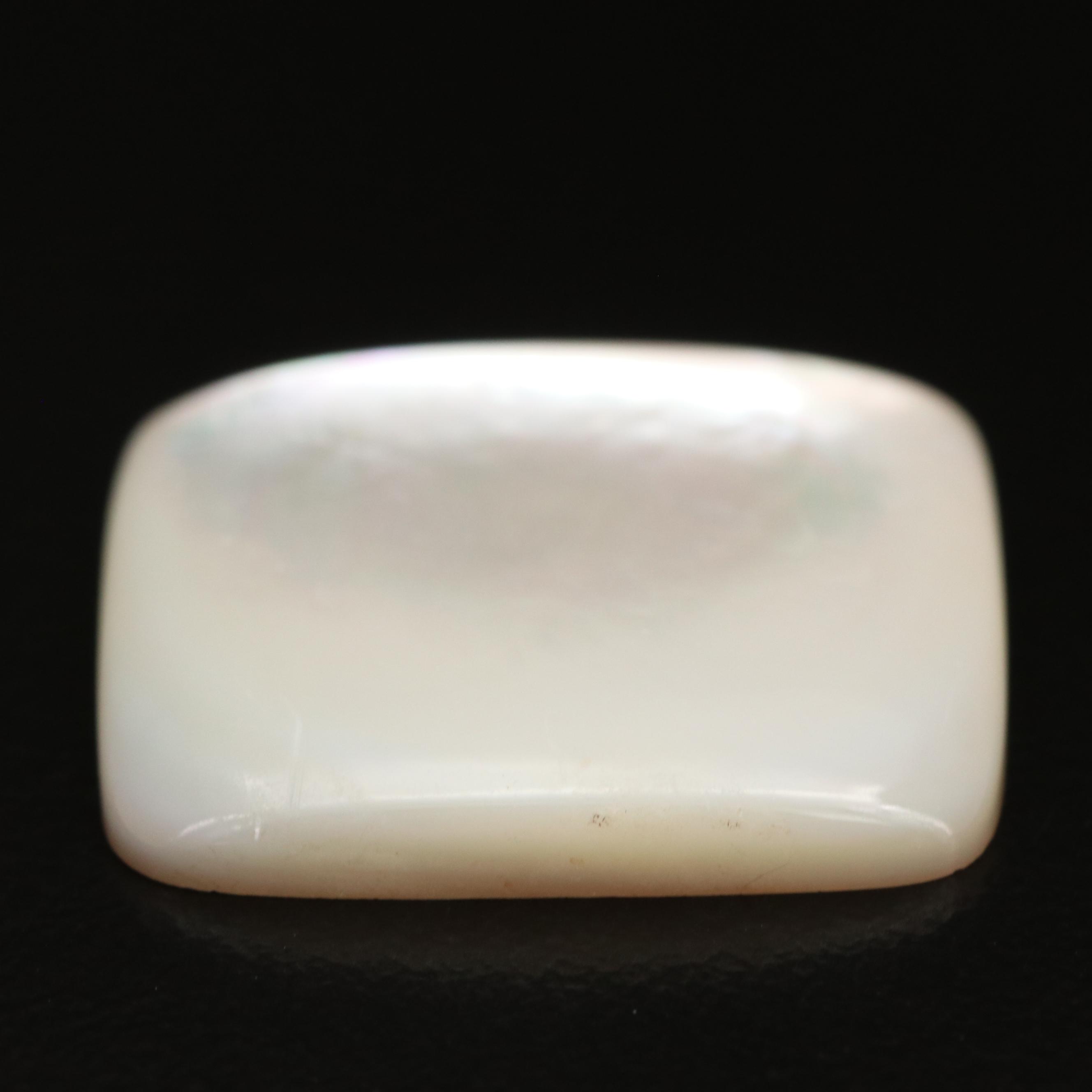 Loose 13.86 CT Mother of Pearl Tablet