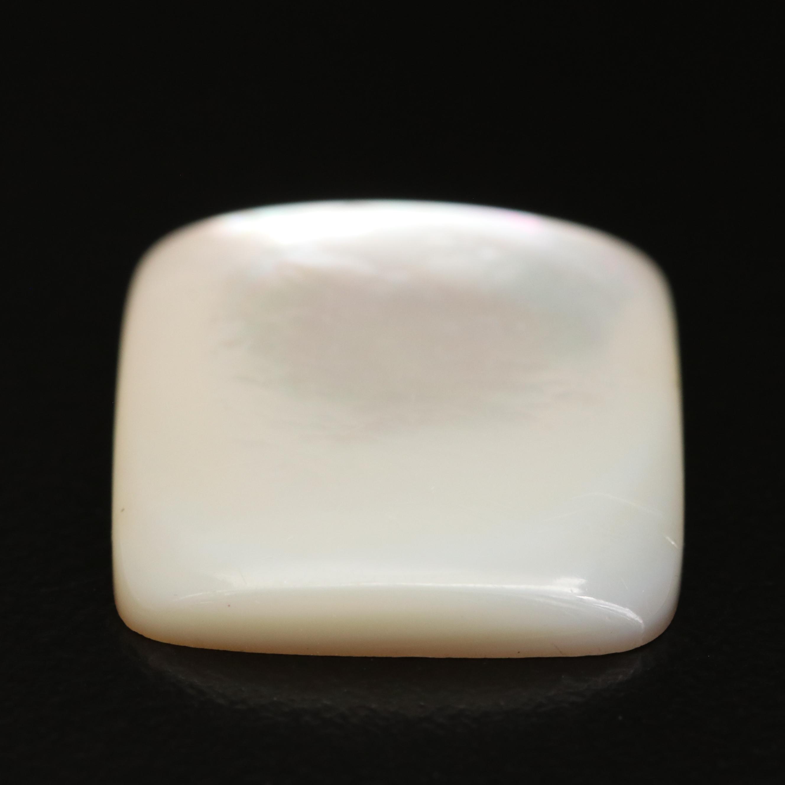 Loose 13.86 CT Mother of Pearl Tablet