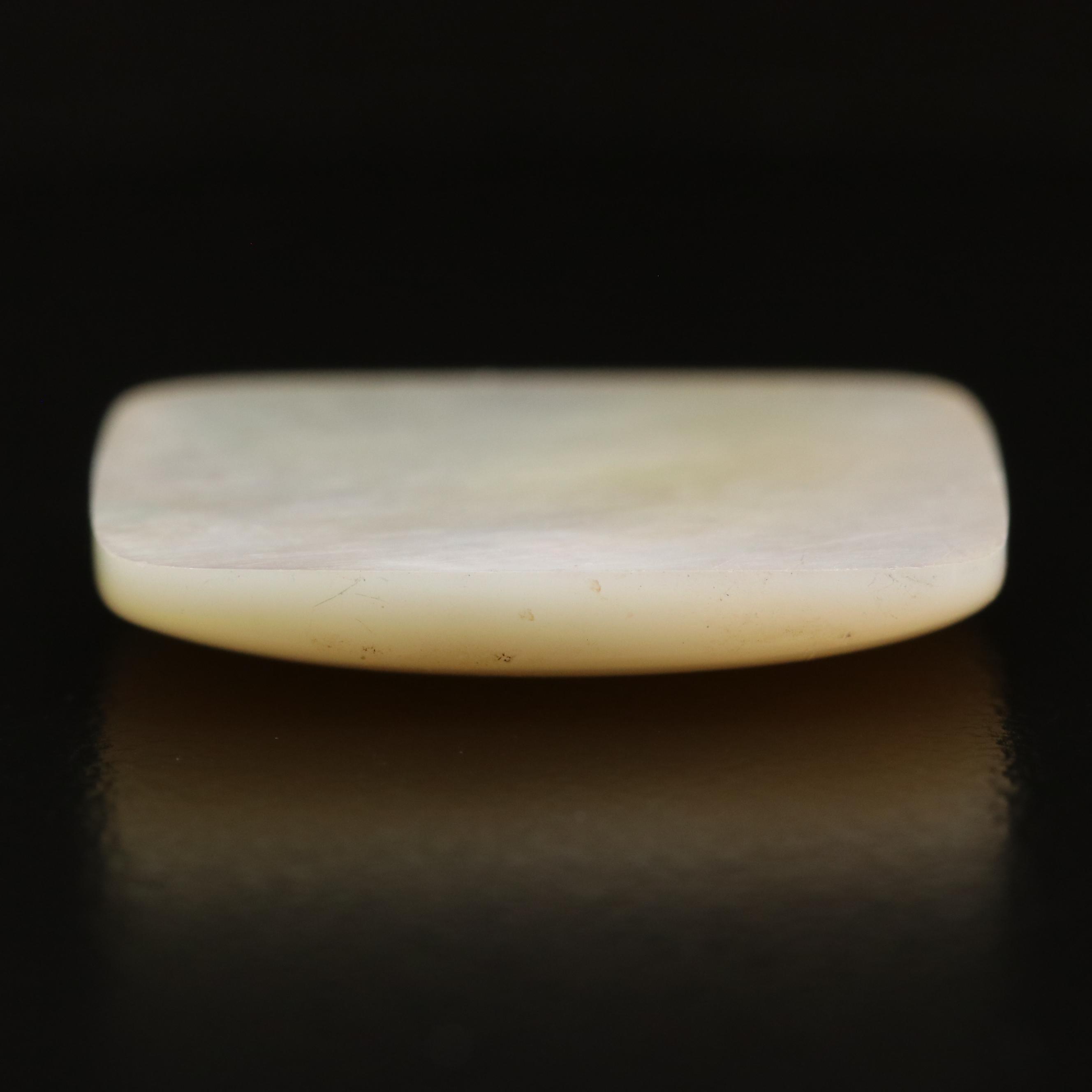Loose 13.86 CT Mother of Pearl Tablet
