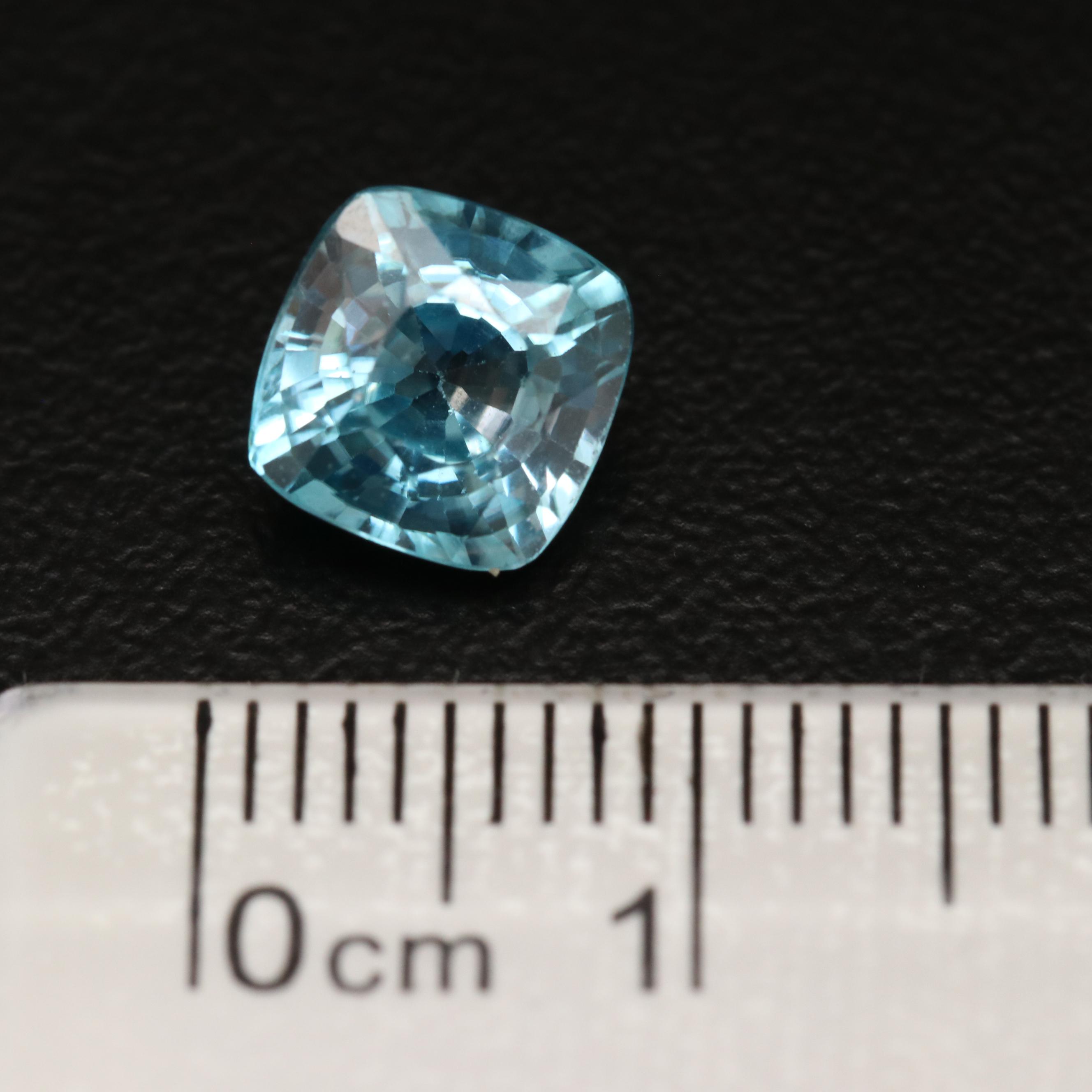 Loose 2.75 CT Square Faceted Zircon