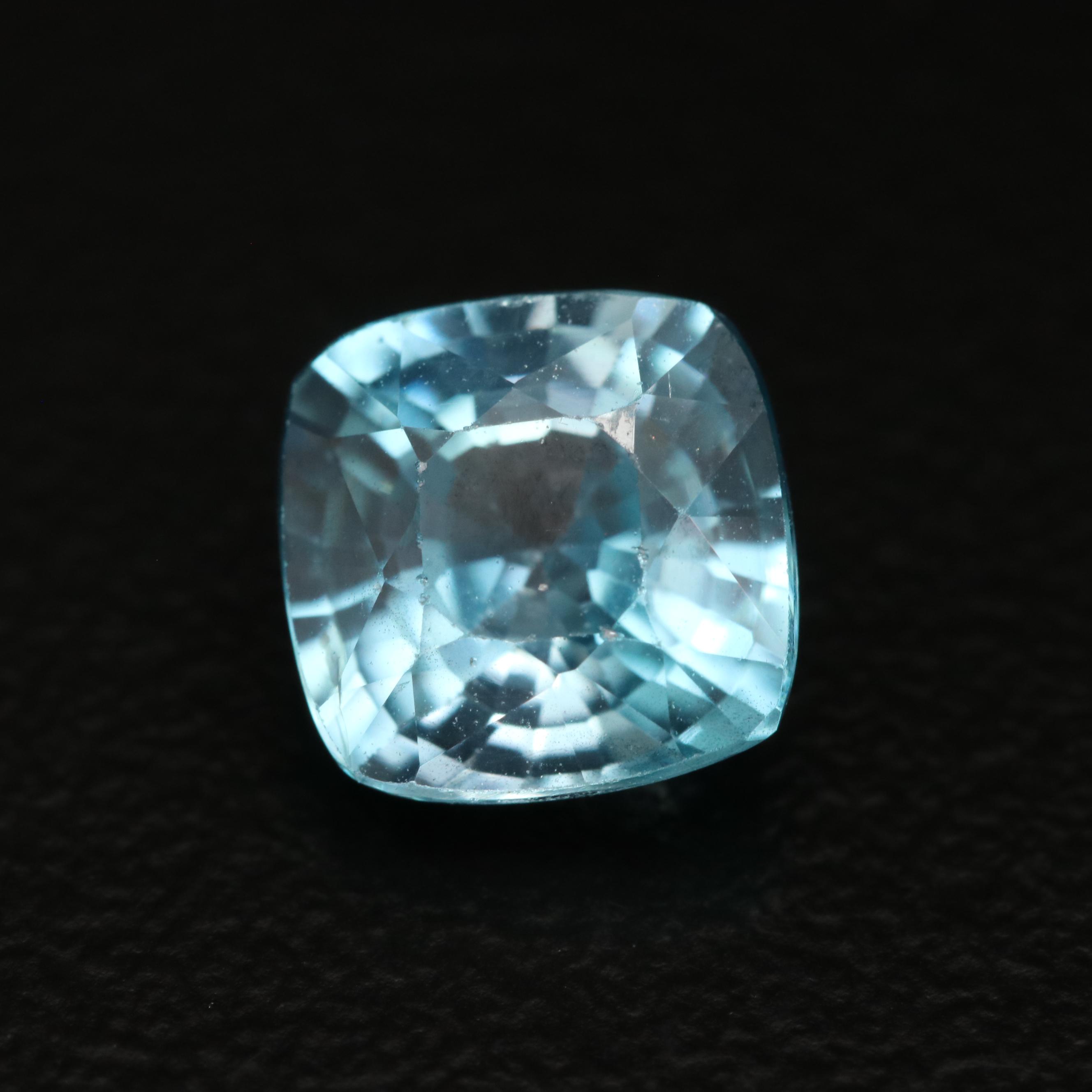 Loose 2.75 CT Square Faceted Zircon