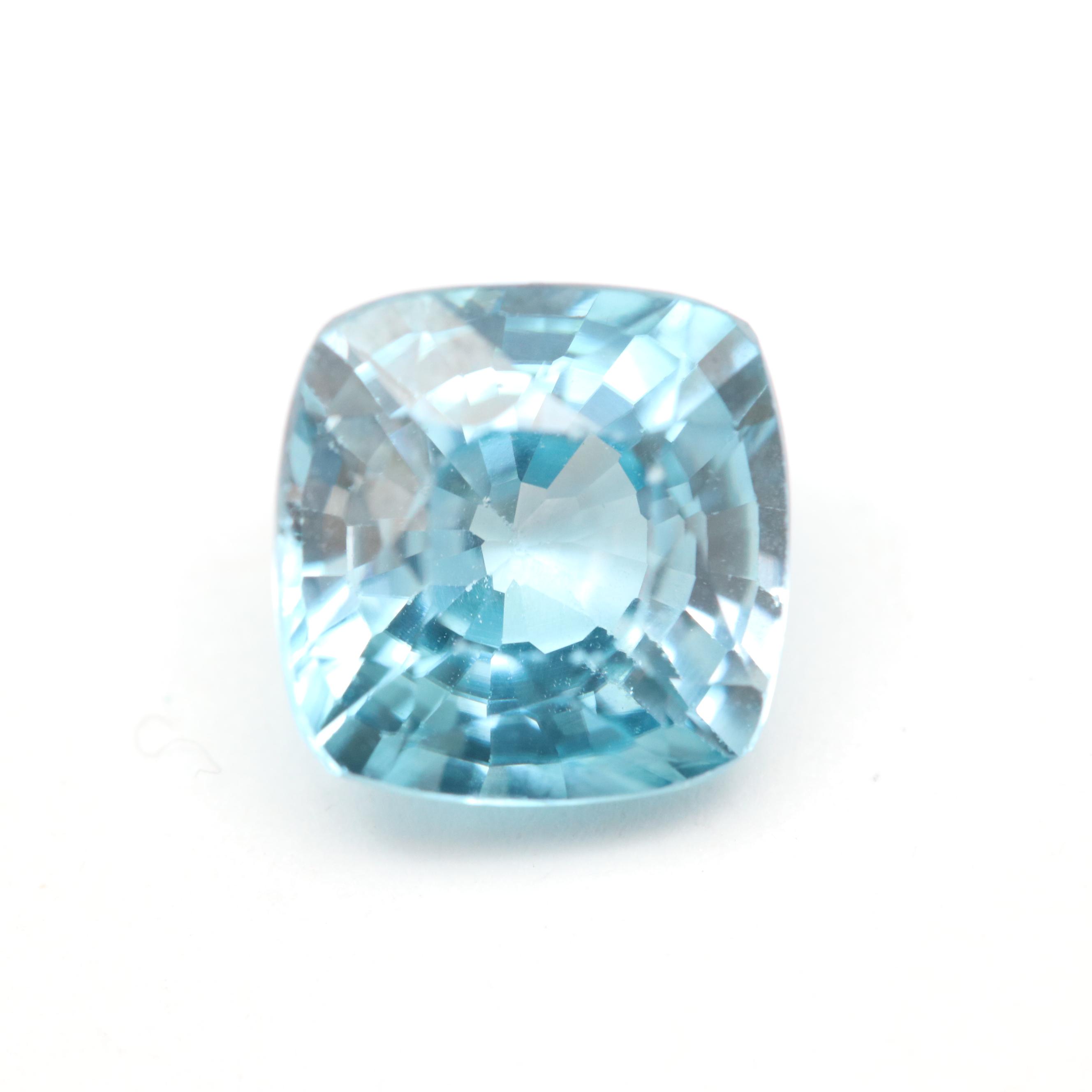 Loose 2.75 CT Square Faceted Zircon