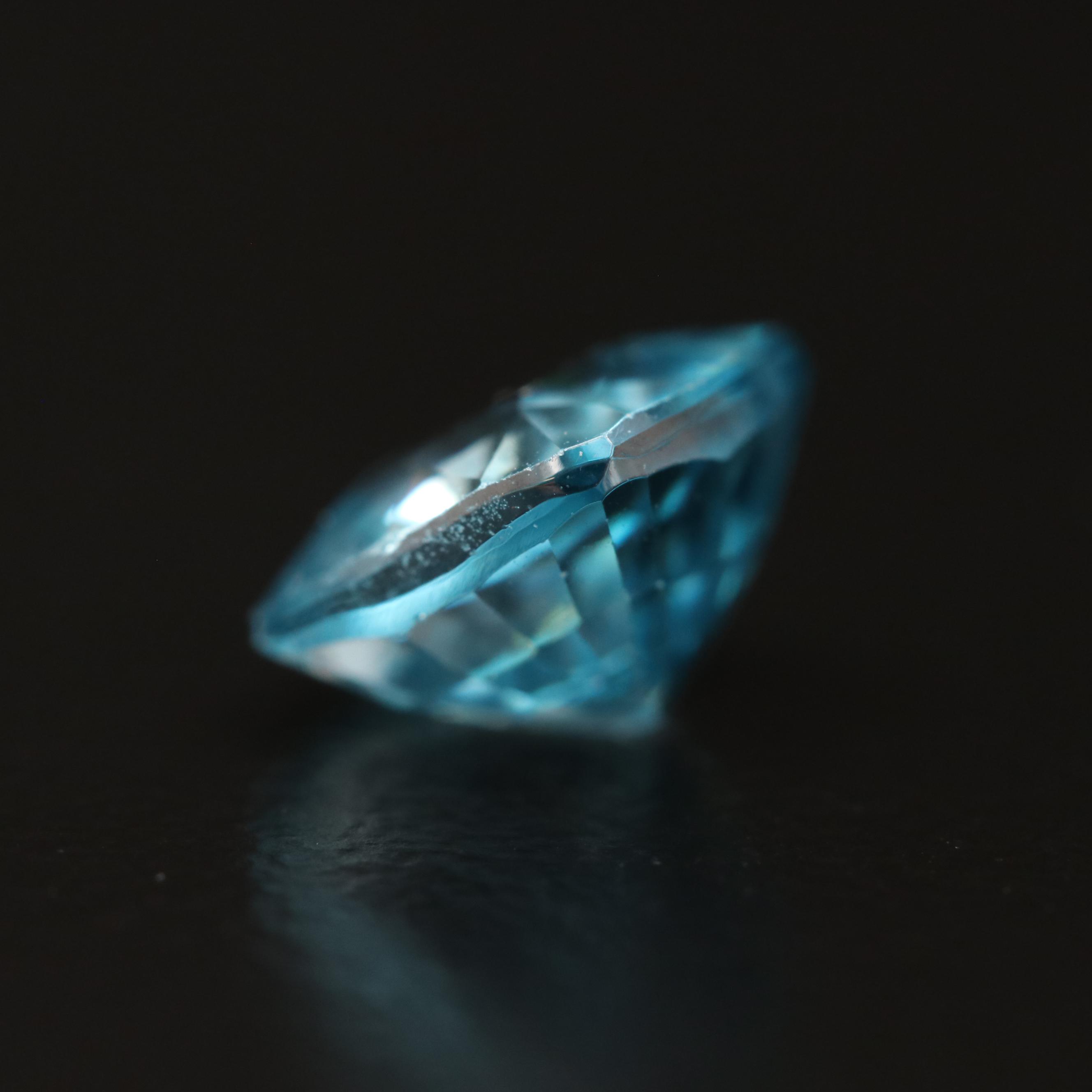Loose 2.75 CT Square Faceted Zircon