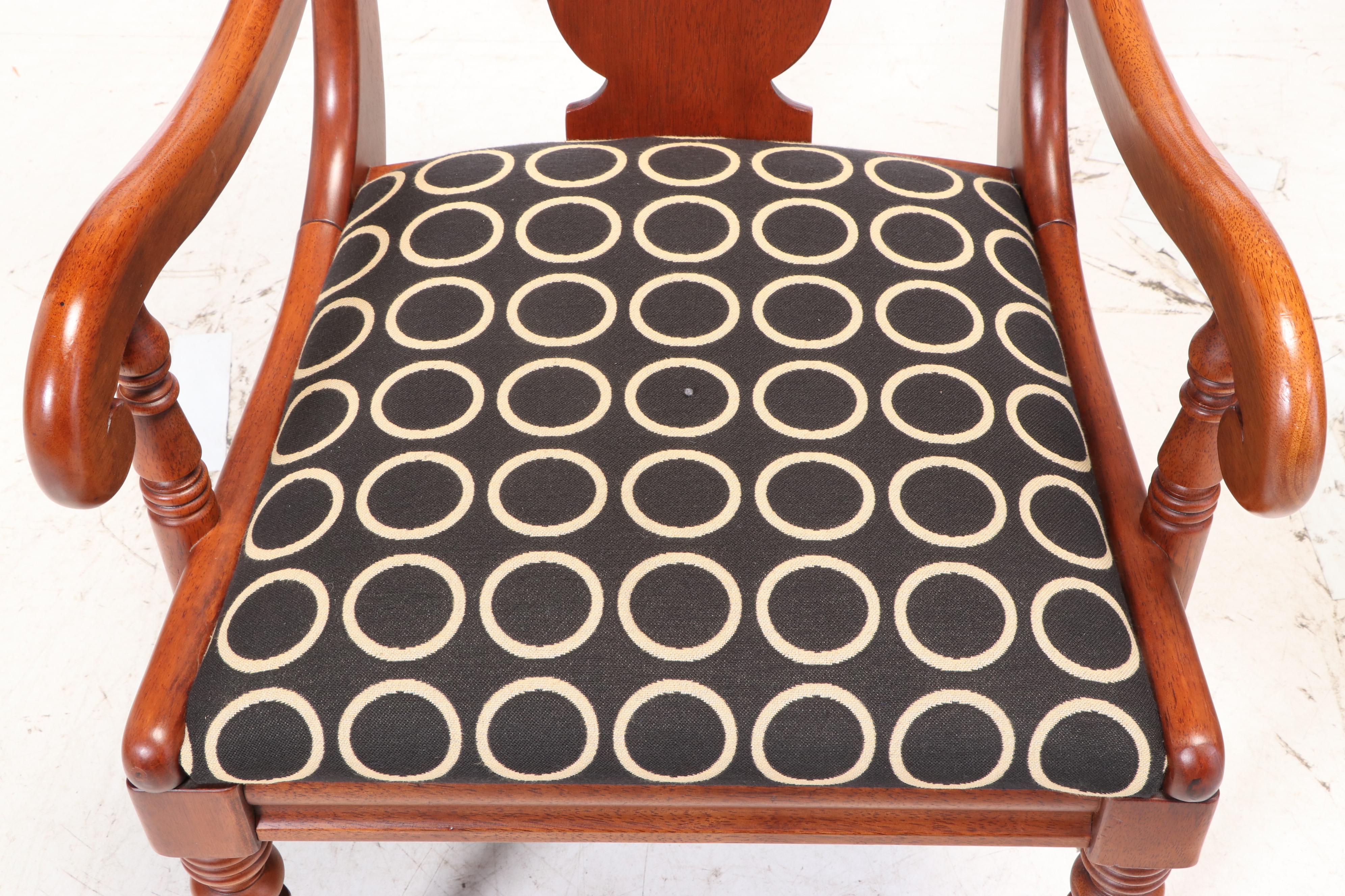 Lexington "Vestiges of the Past" Table and Empire Style Dining Set