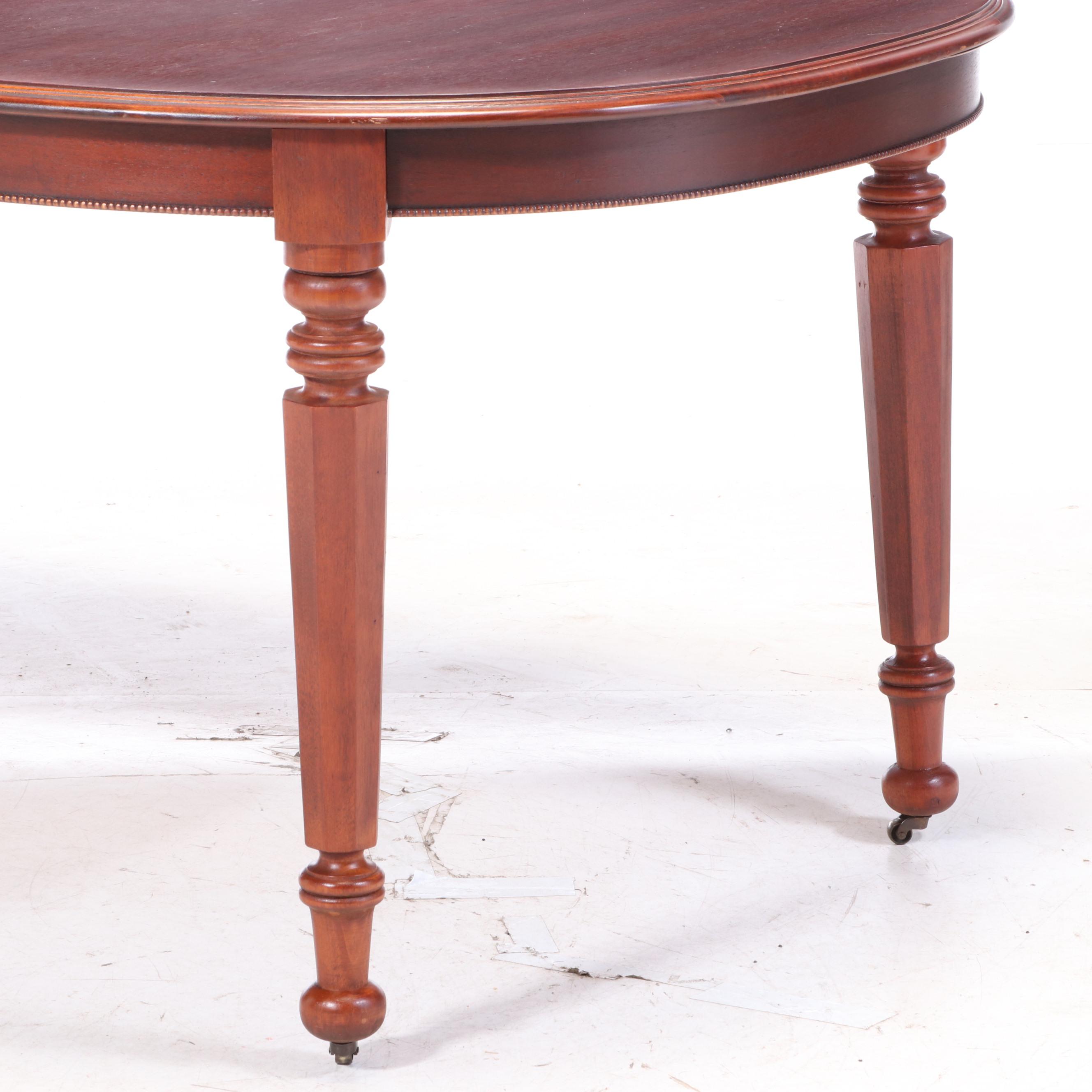 Lexington "Vestiges of the Past" Table and Empire Style Dining Set