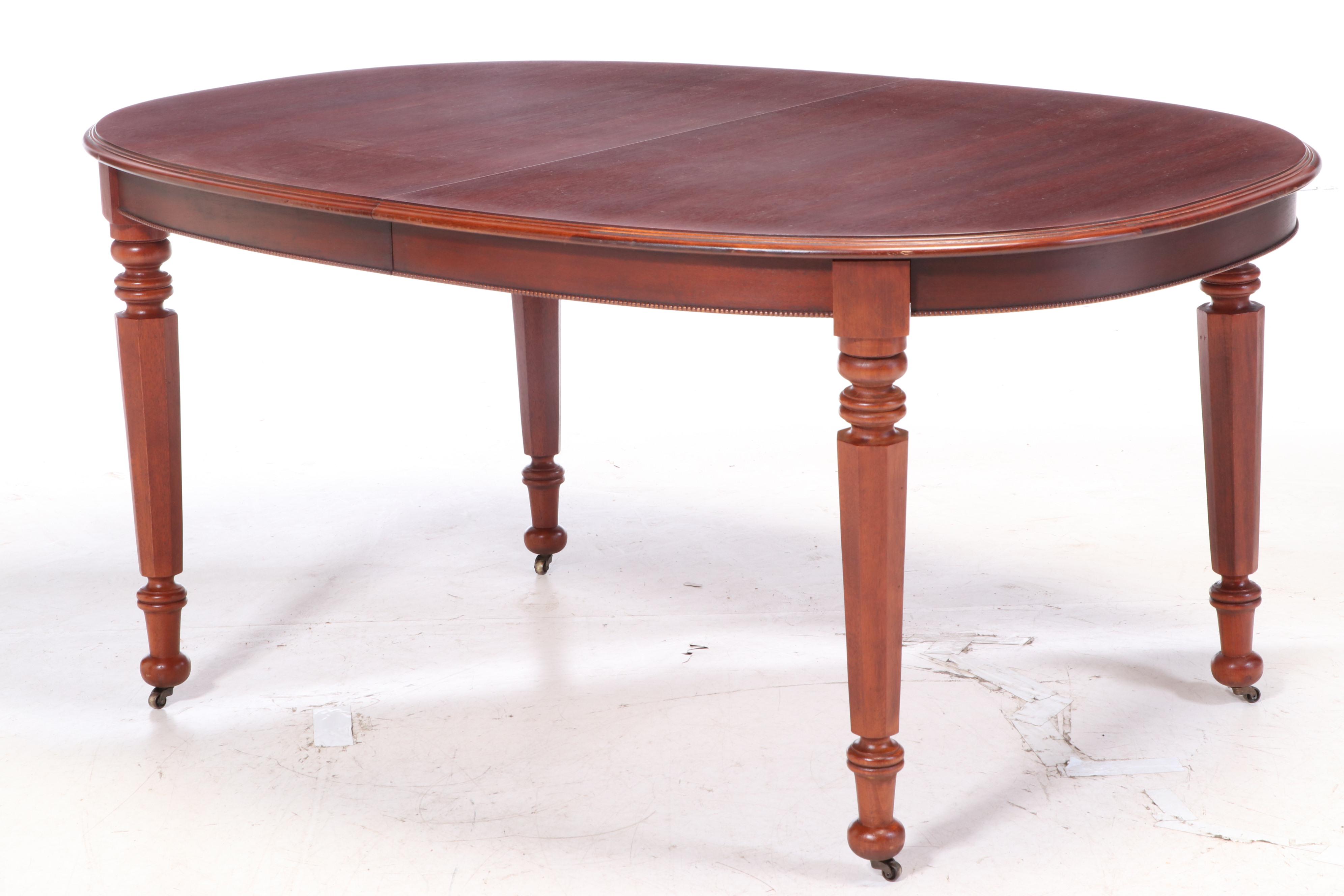 Lexington "Vestiges of the Past" Table and Empire Style Dining Set