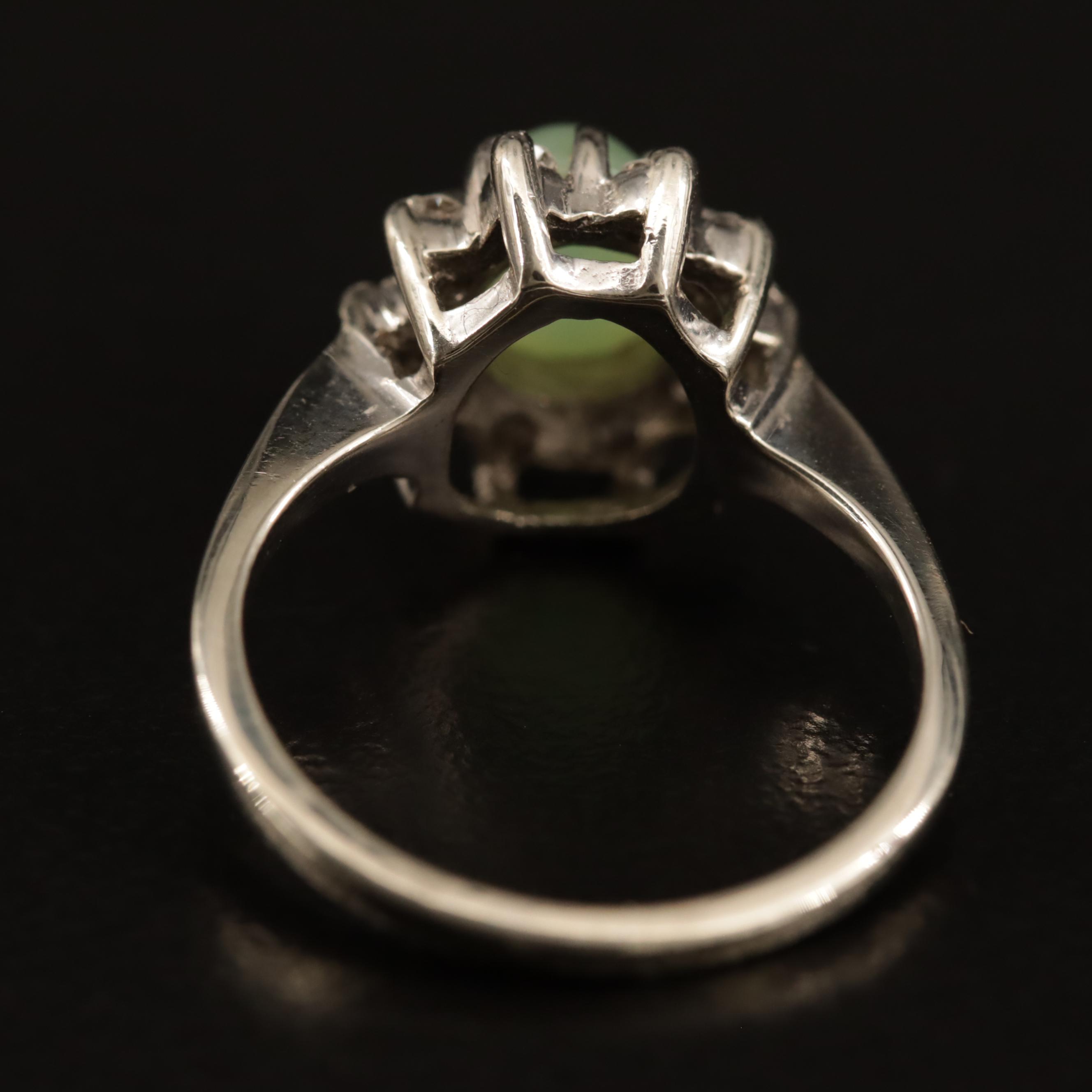 14K Linde Star Sapphire Ring with Diamonds