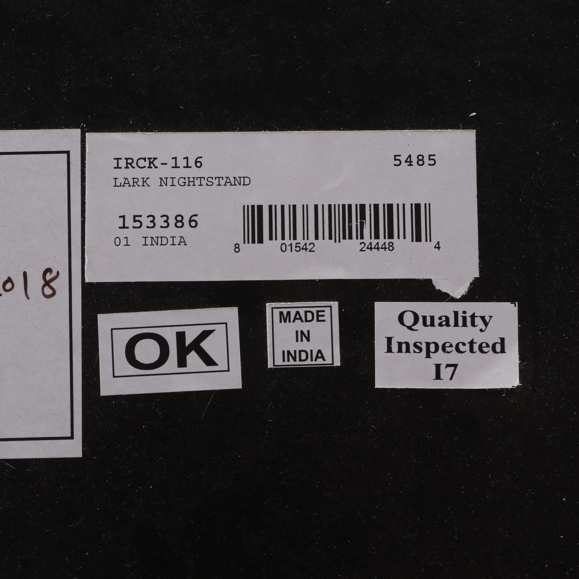 Hammered Metal and Marble Side Table with Modern Steel Table Lamp