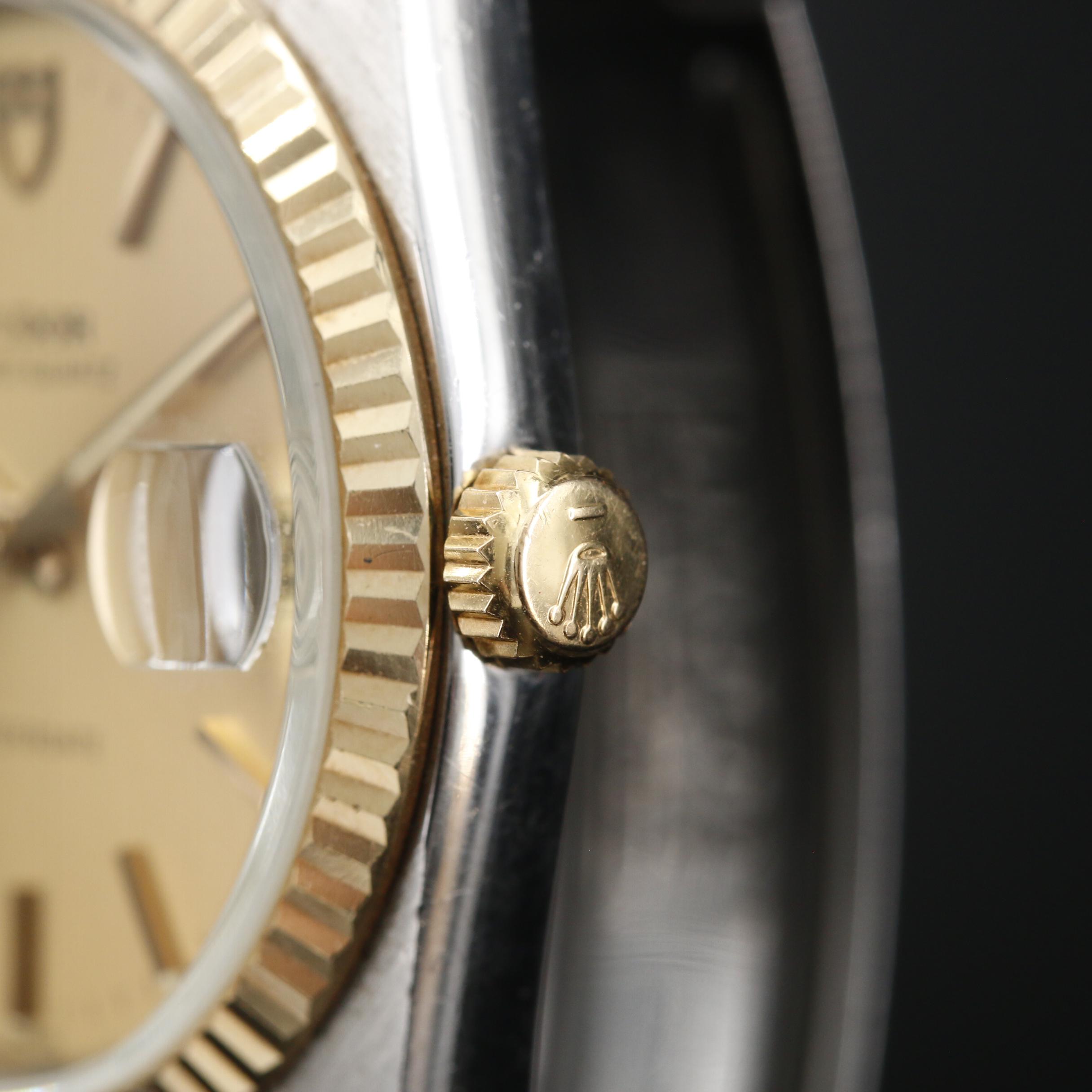 Tudor Prince 18K and Stainless Steel Quartz Award Watch