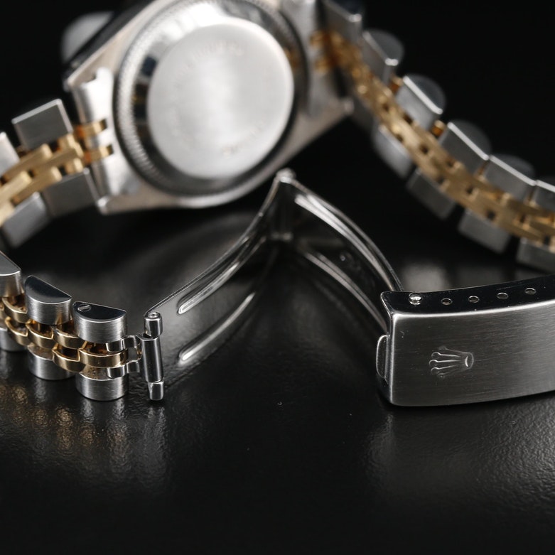 1985 Rolex Datejust 18K and Stainless Steel Automatic Watch