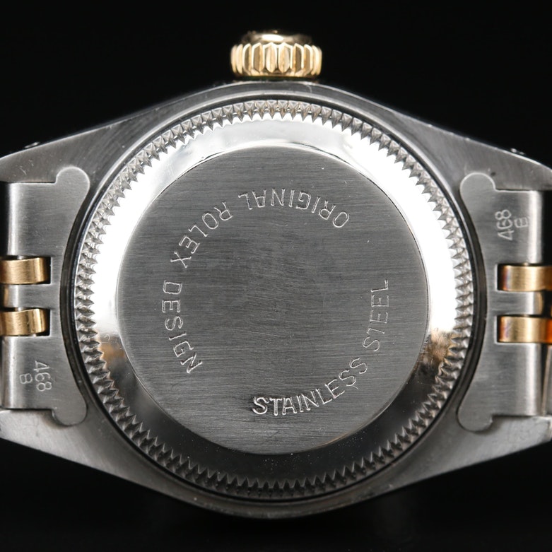 1985 Rolex Datejust 18K and Stainless Steel Automatic Watch