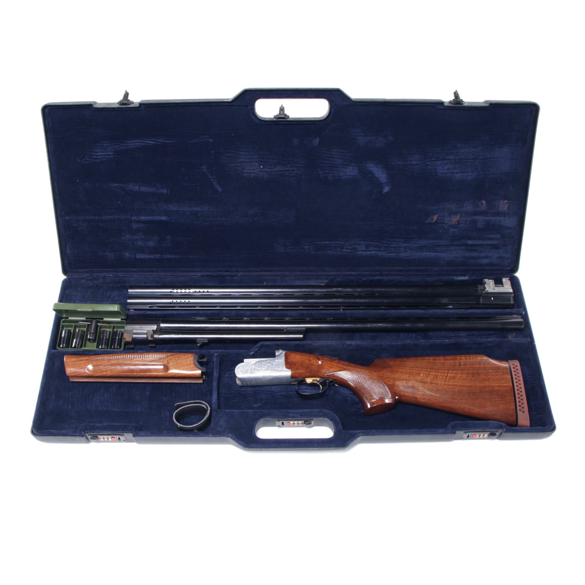 Bresciani Charles Daly Empire Grade O/U 12 Gauge Shotgun and Case