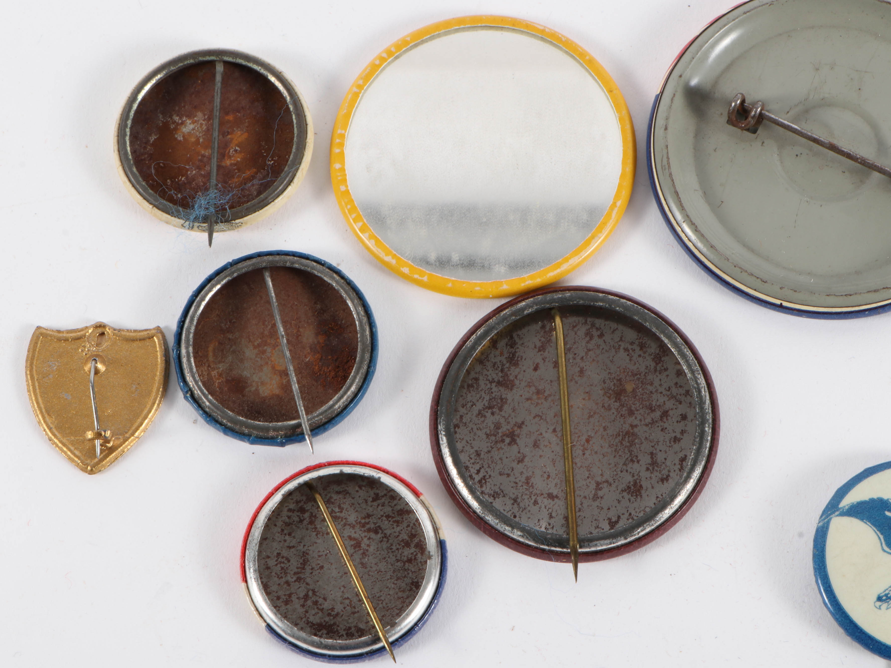 "Remember Pearl Harbor" Pin, "I Shall Return" Mirror and MacArthur Pinbacks