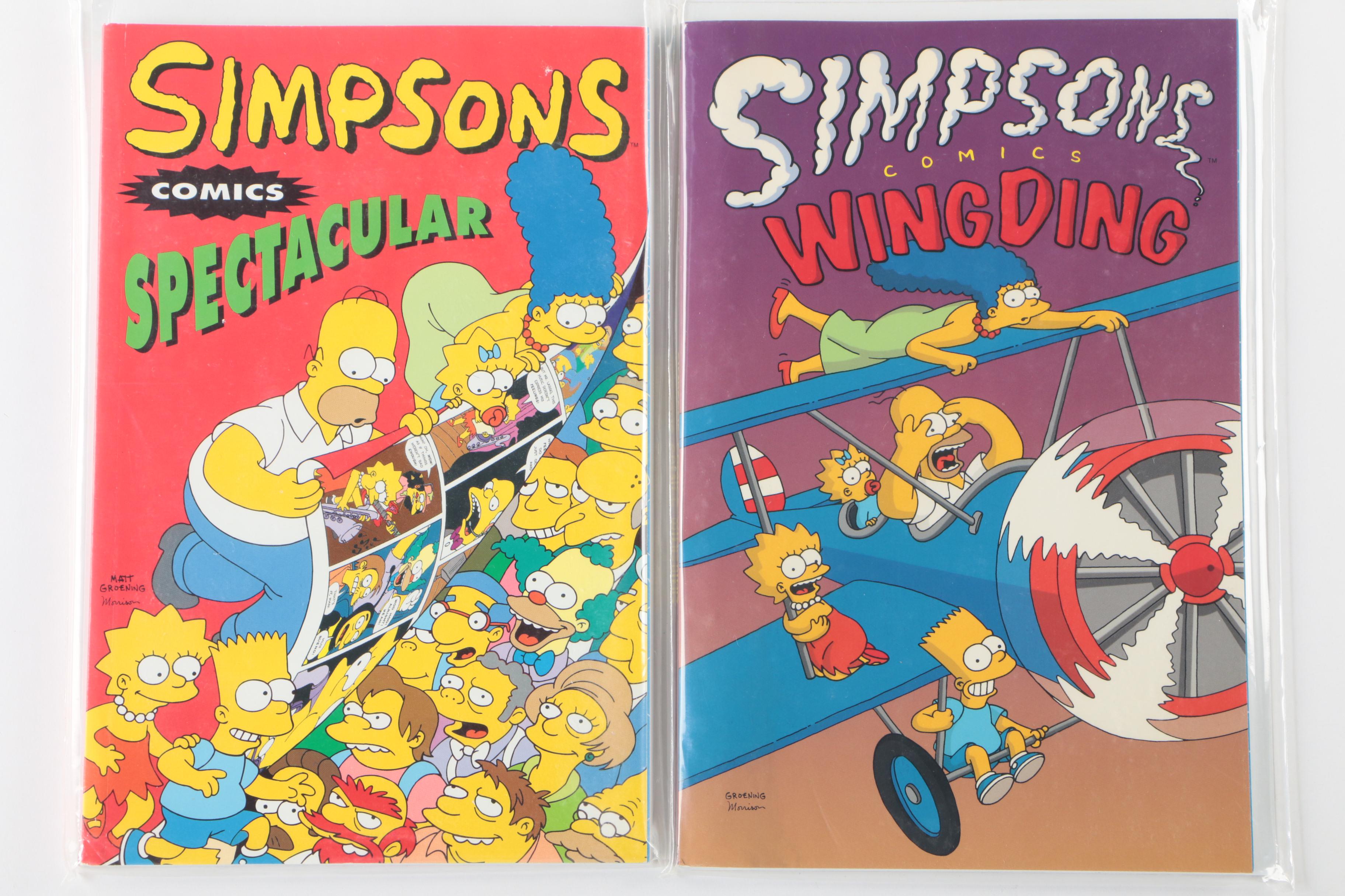 "The Simpsons" Comic Books