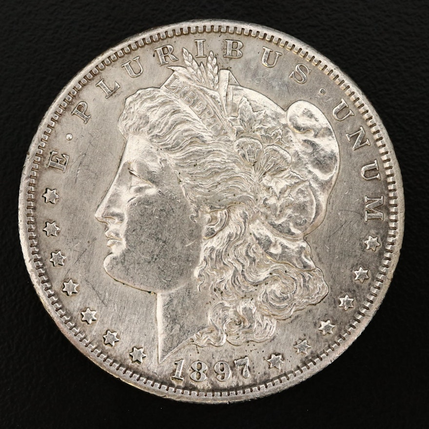 Better Date 1897-S Morgan Silver Dollar