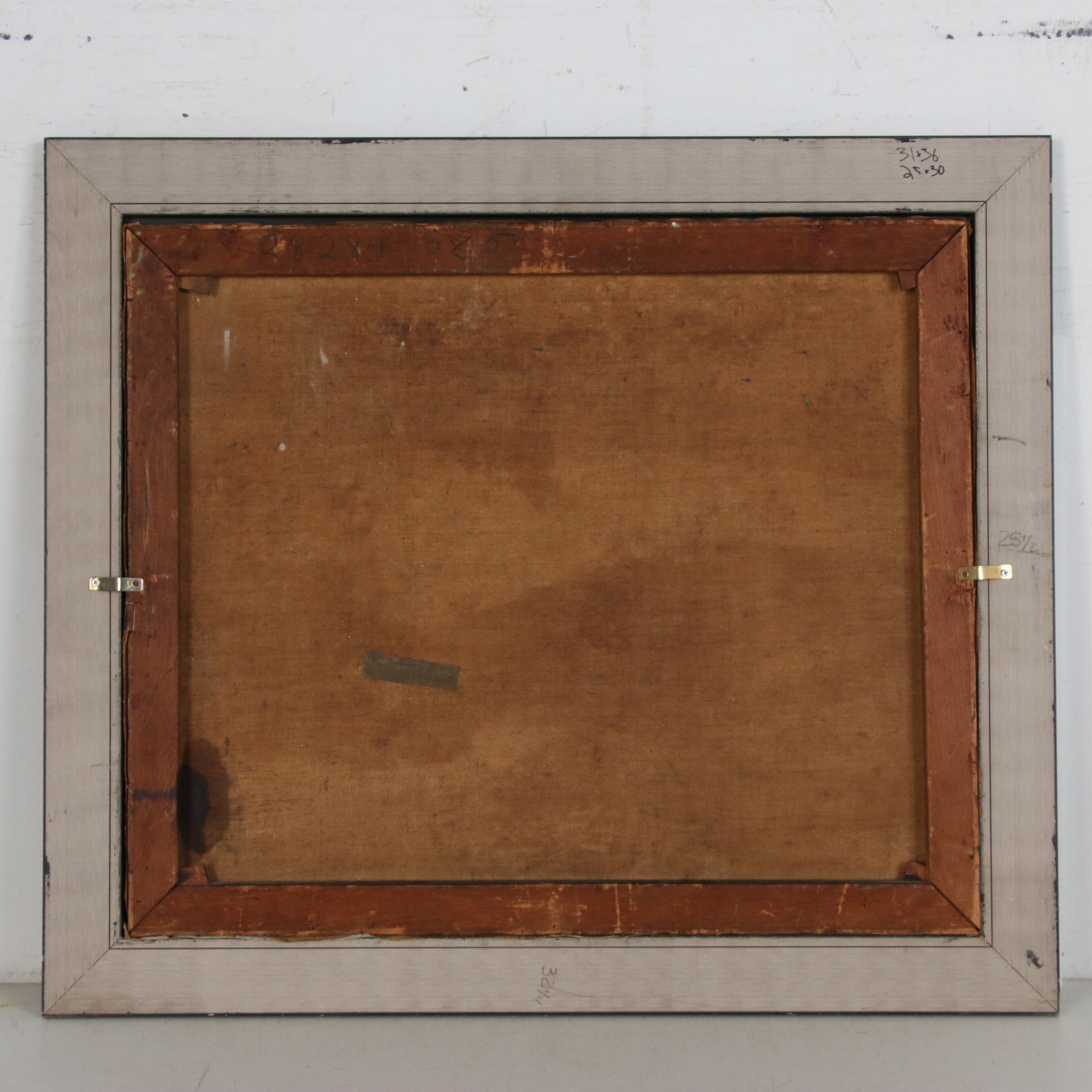 Mary E. Marshall Floral Still Life Oil Painting, Early 20th Century