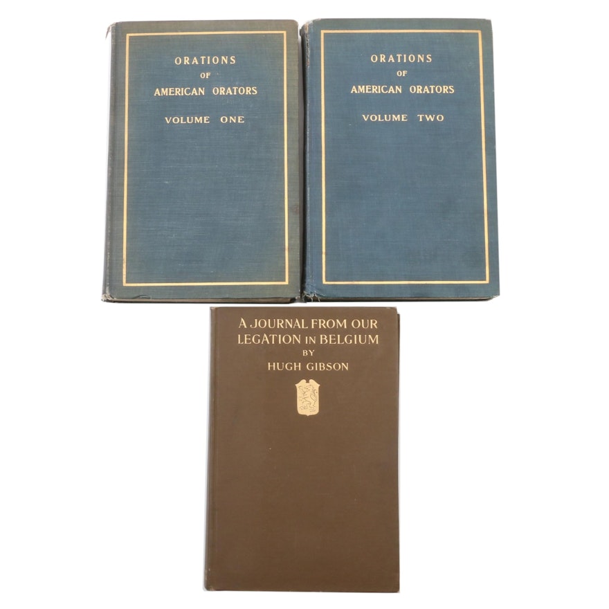 First Edition "A Journal from Our Legation in Belgium" and More Nonfiction Books