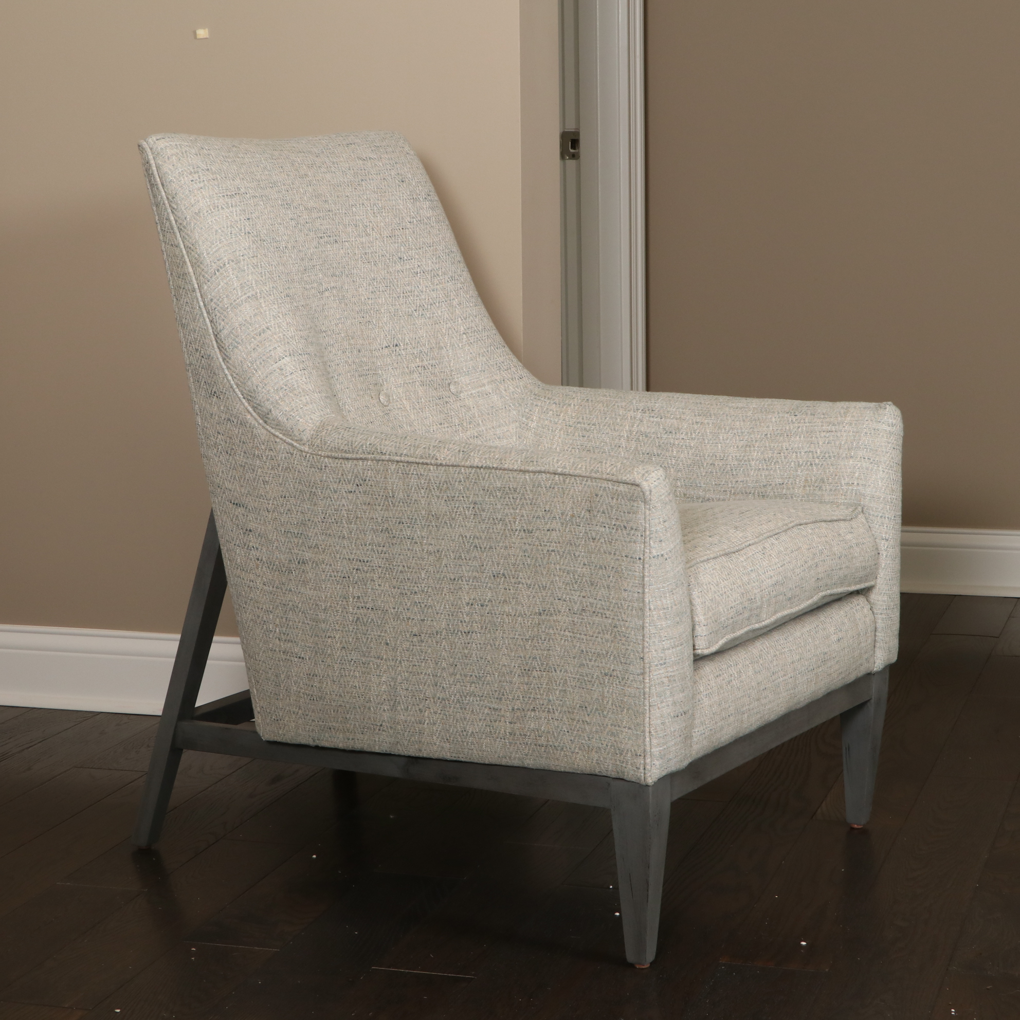 Rowe Furniture "Thatcher" Upholstered Armchair