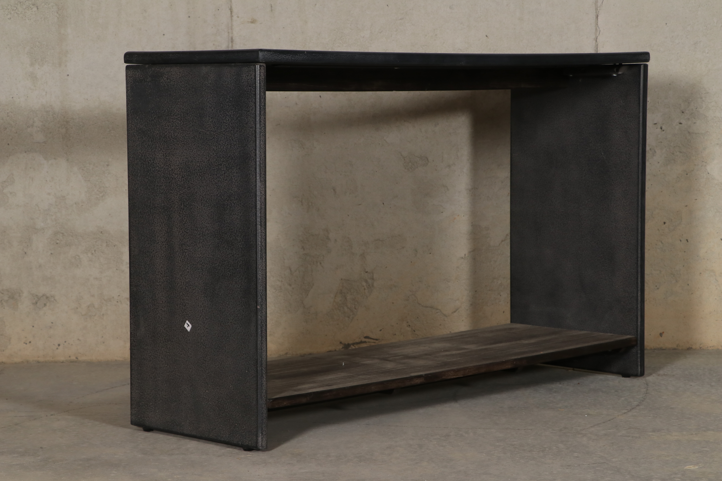 Modern Granite Finish Console Tables
