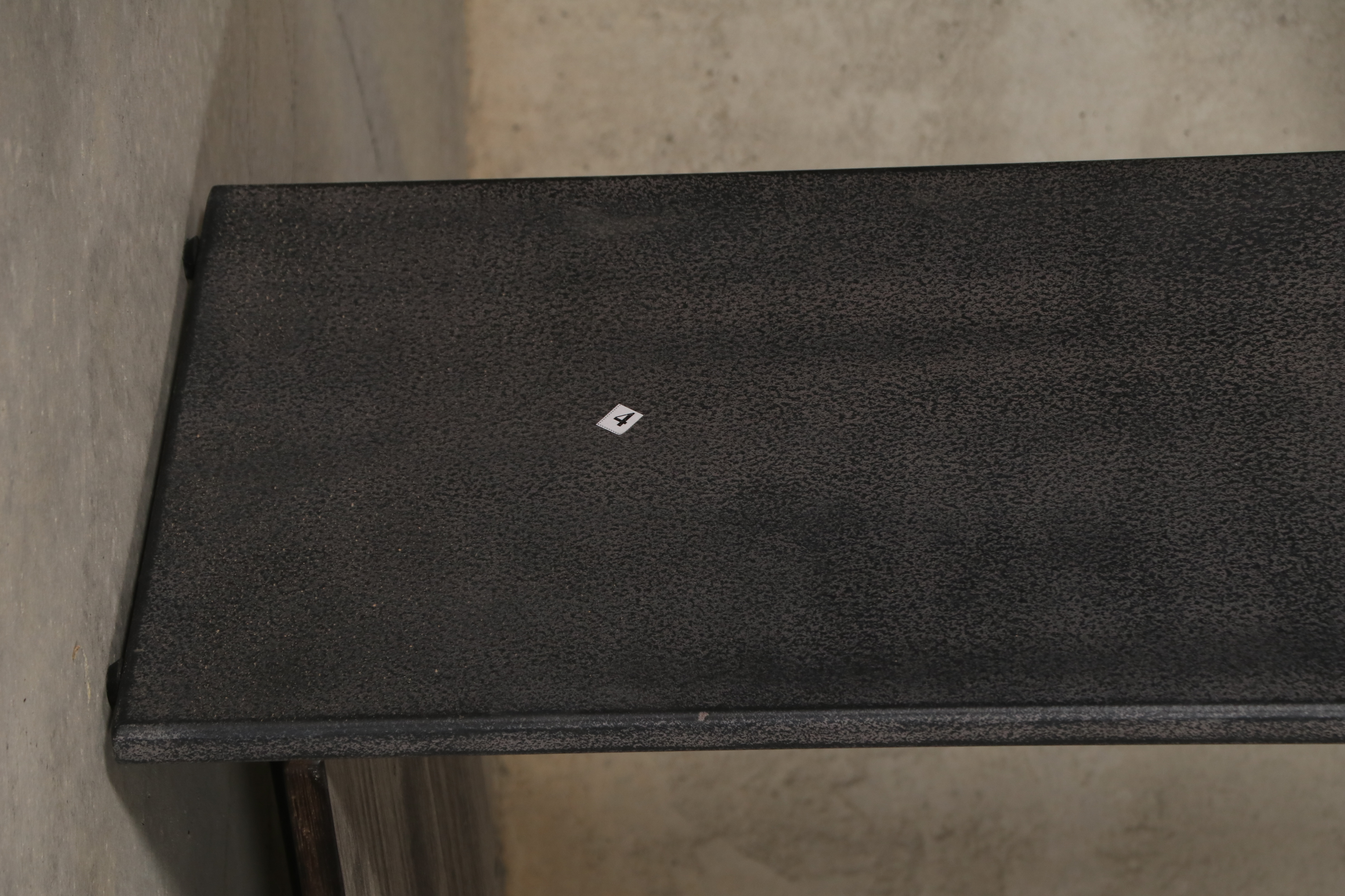 Modern Granite Finish Console Tables