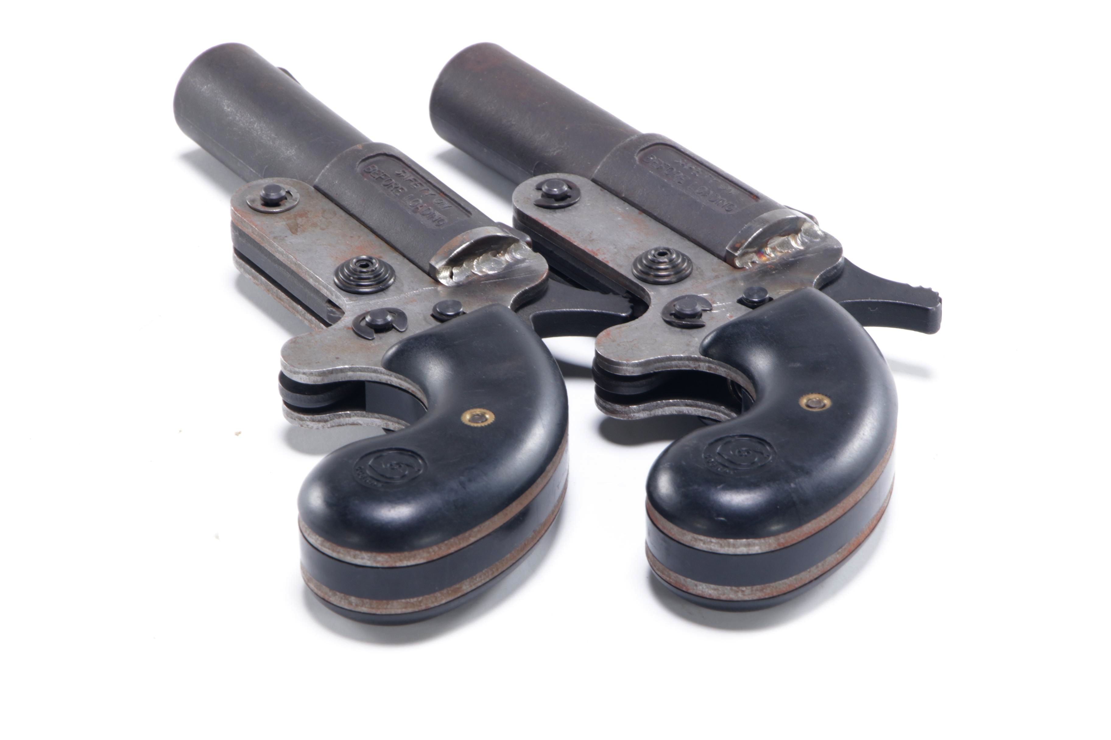 Pair of Cobray FMJ Model D .45 Single Shot Pistols