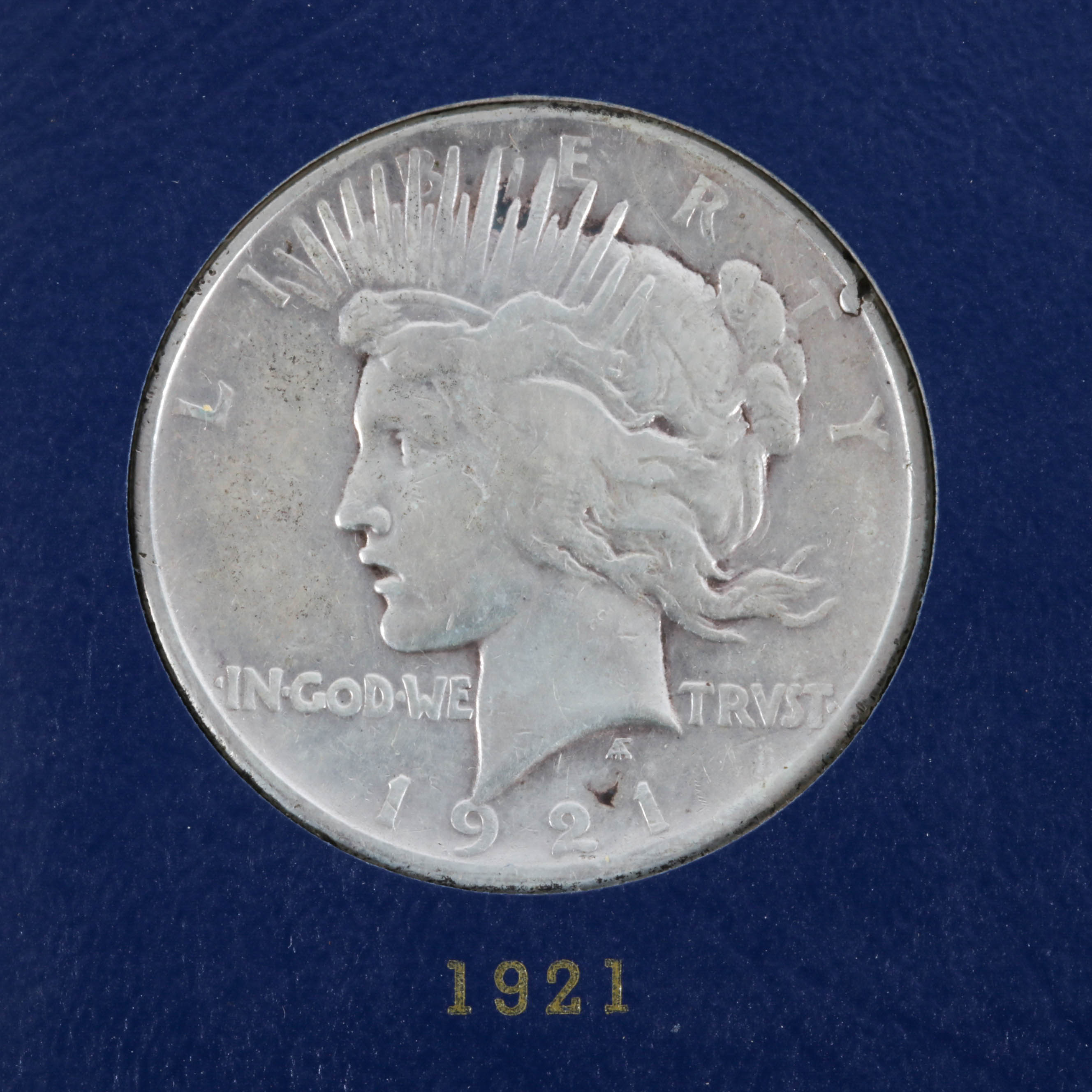 Complete Peace Silver Dollar Collection in Whitman Album, 1921–1935