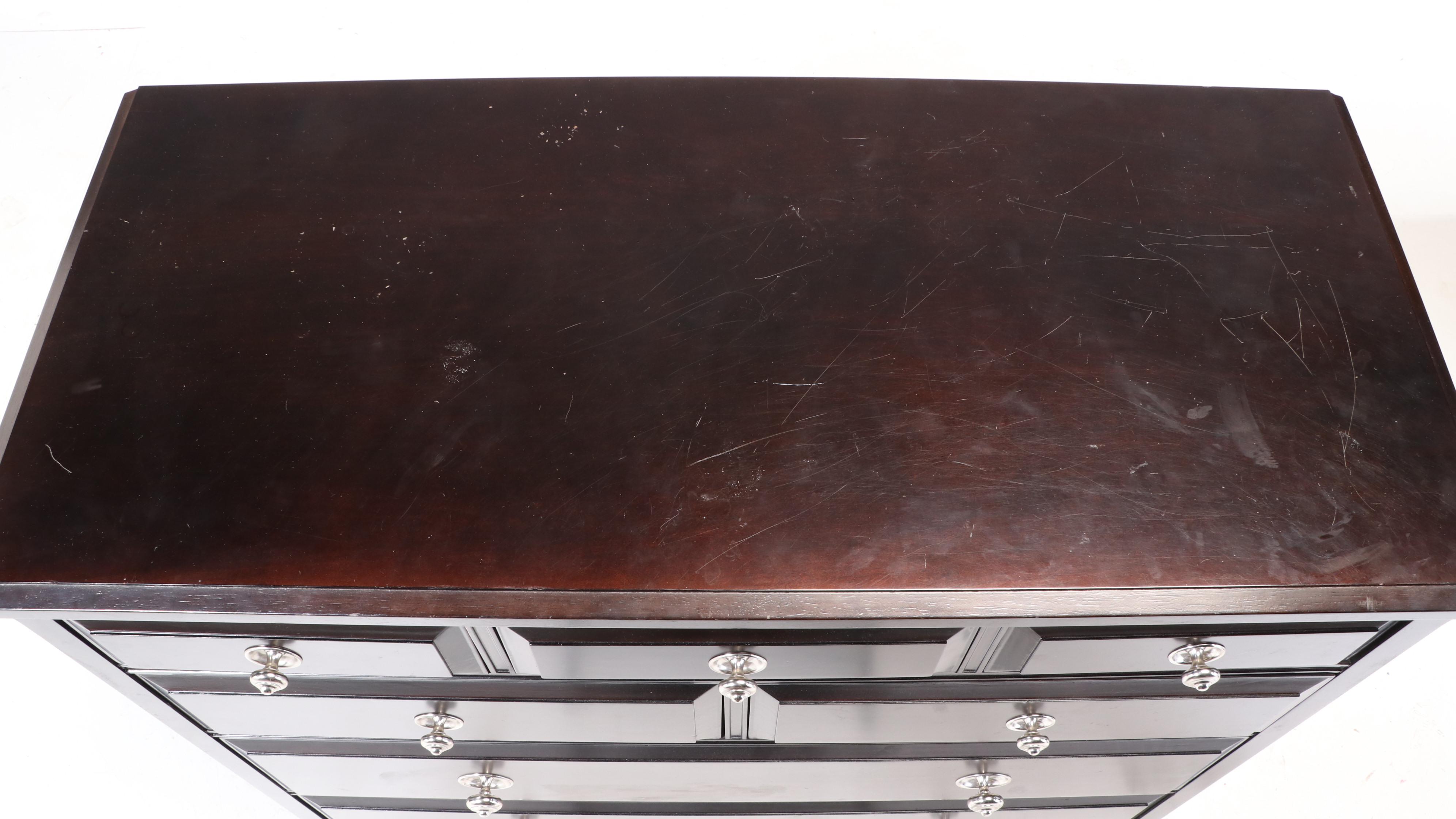 Martha Stewart Signature Furniture with Bernhardt Black/Dark Brown-Stained Chest