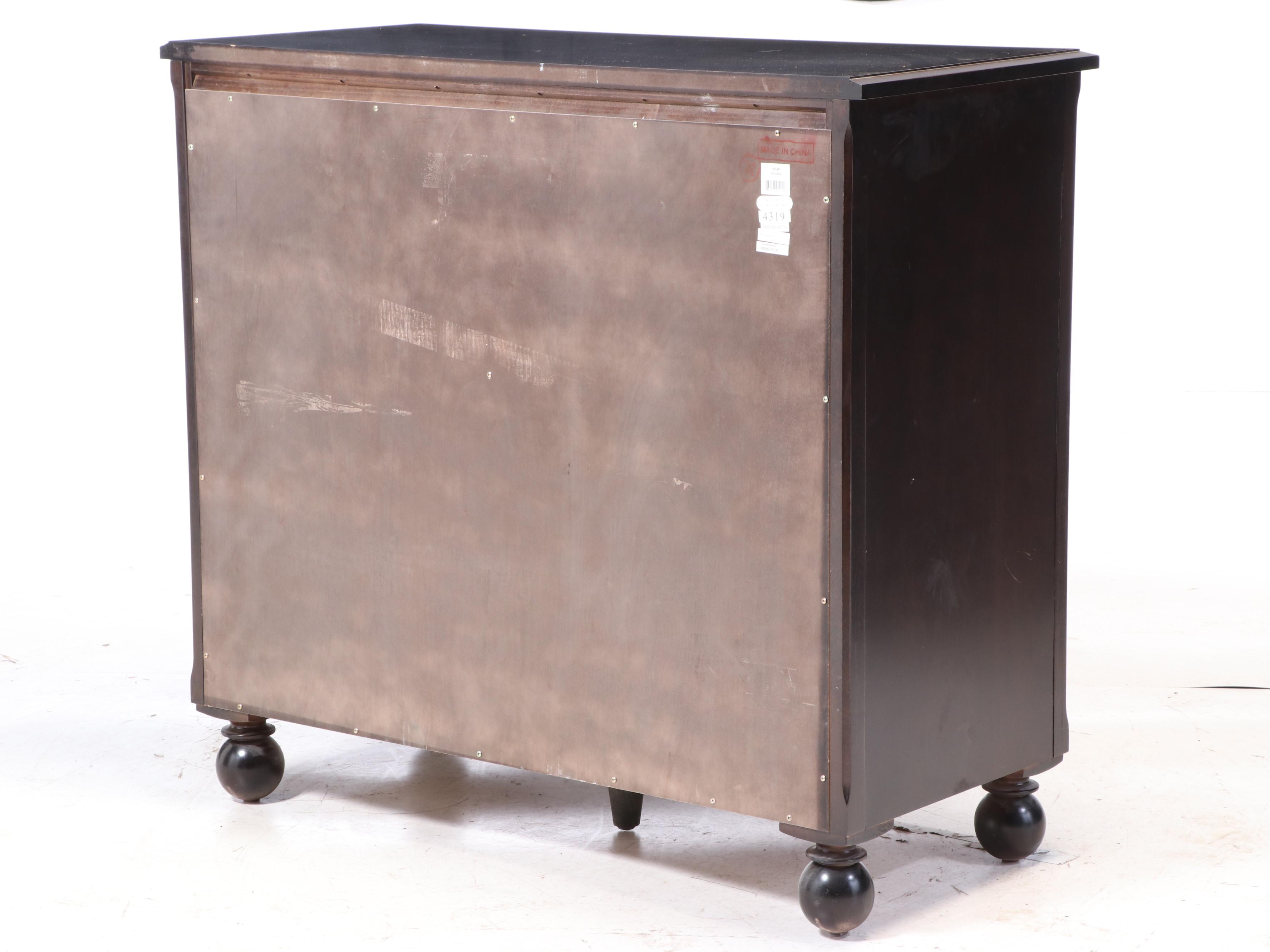 Martha Stewart Signature Furniture with Bernhardt Black/Dark Brown-Stained Chest