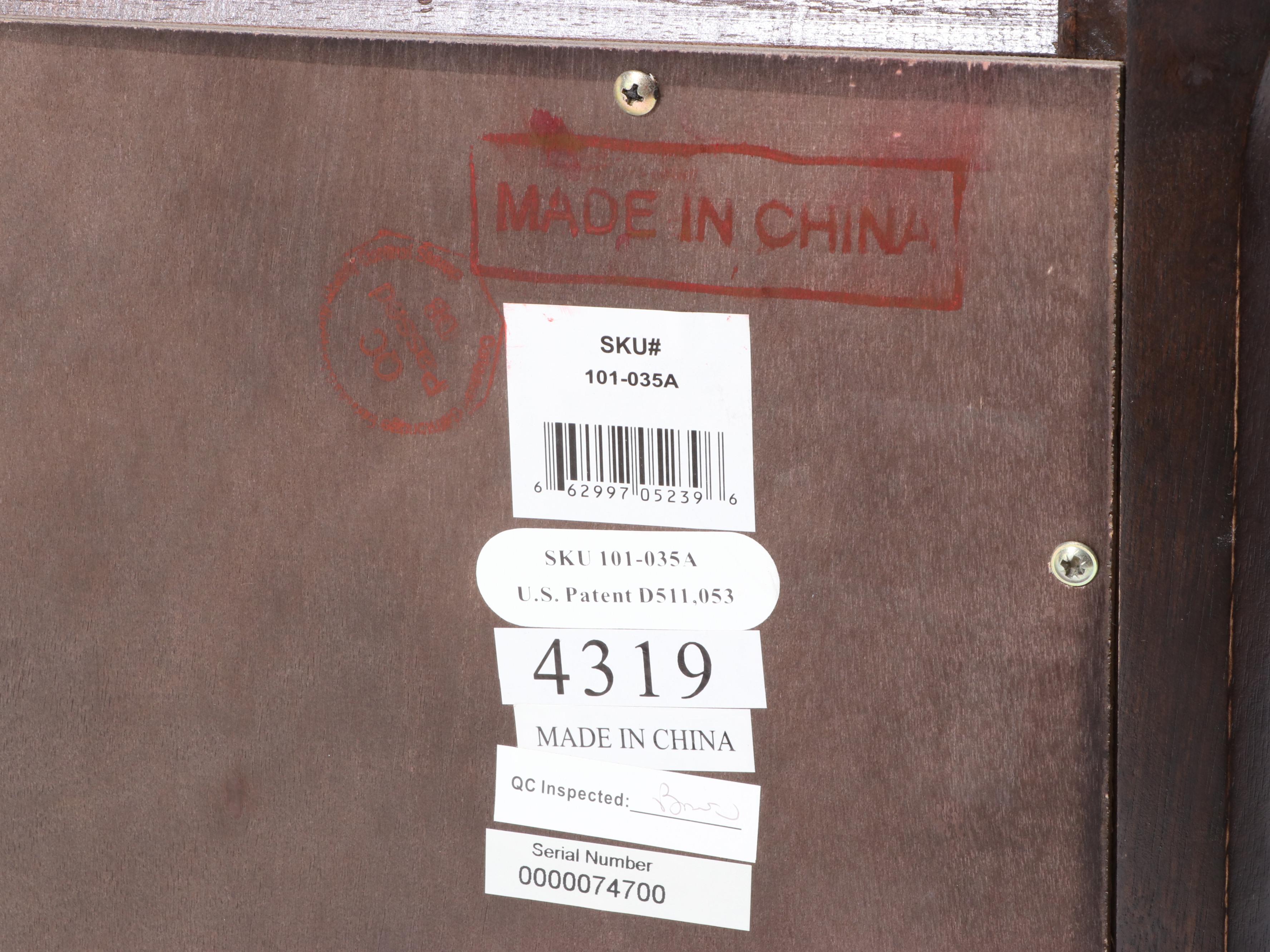 Martha Stewart Signature Furniture with Bernhardt Black/Dark Brown-Stained Chest