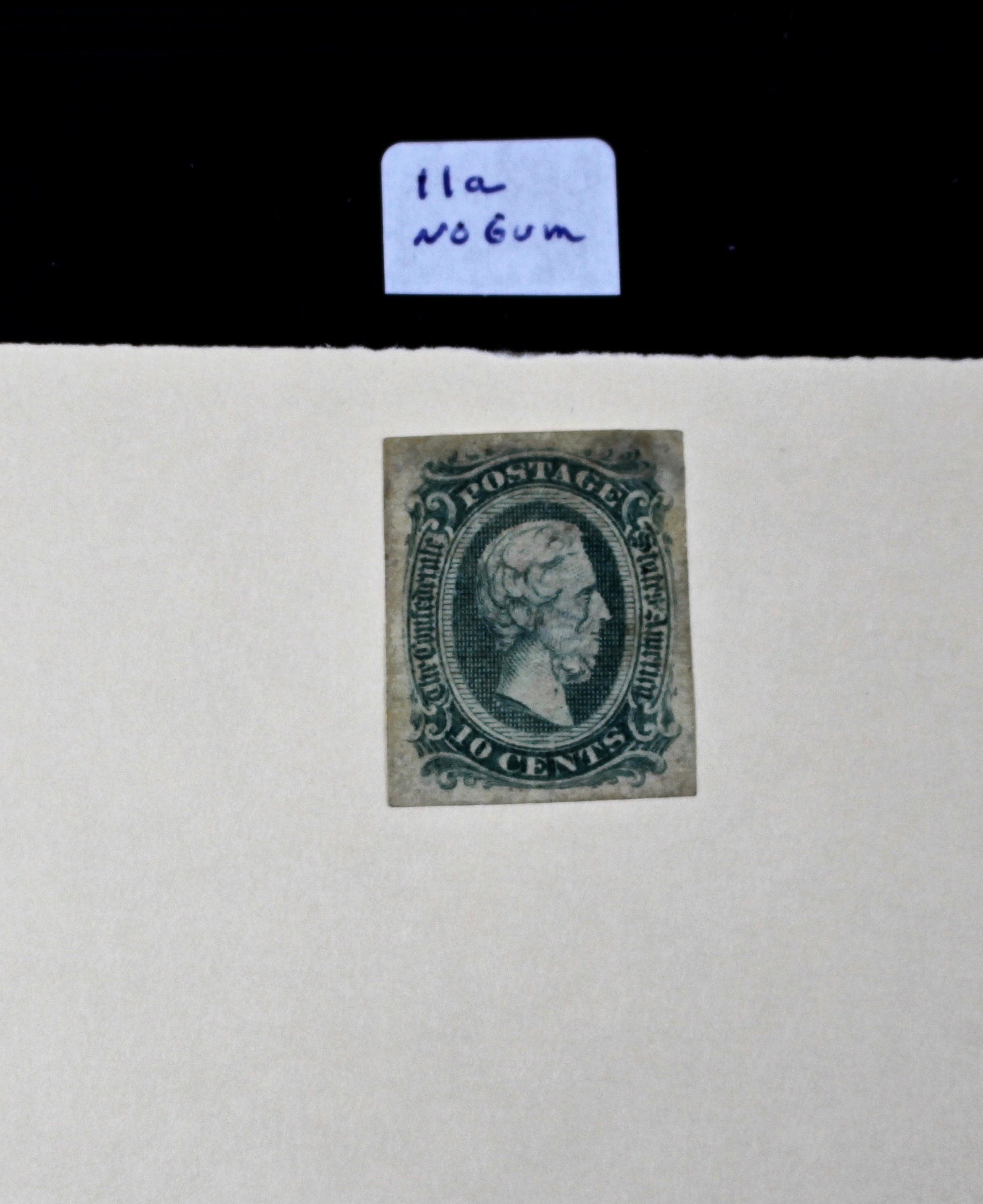 Confederate Postage Stamp Collection, Including Scott CSA #1, #2, #8