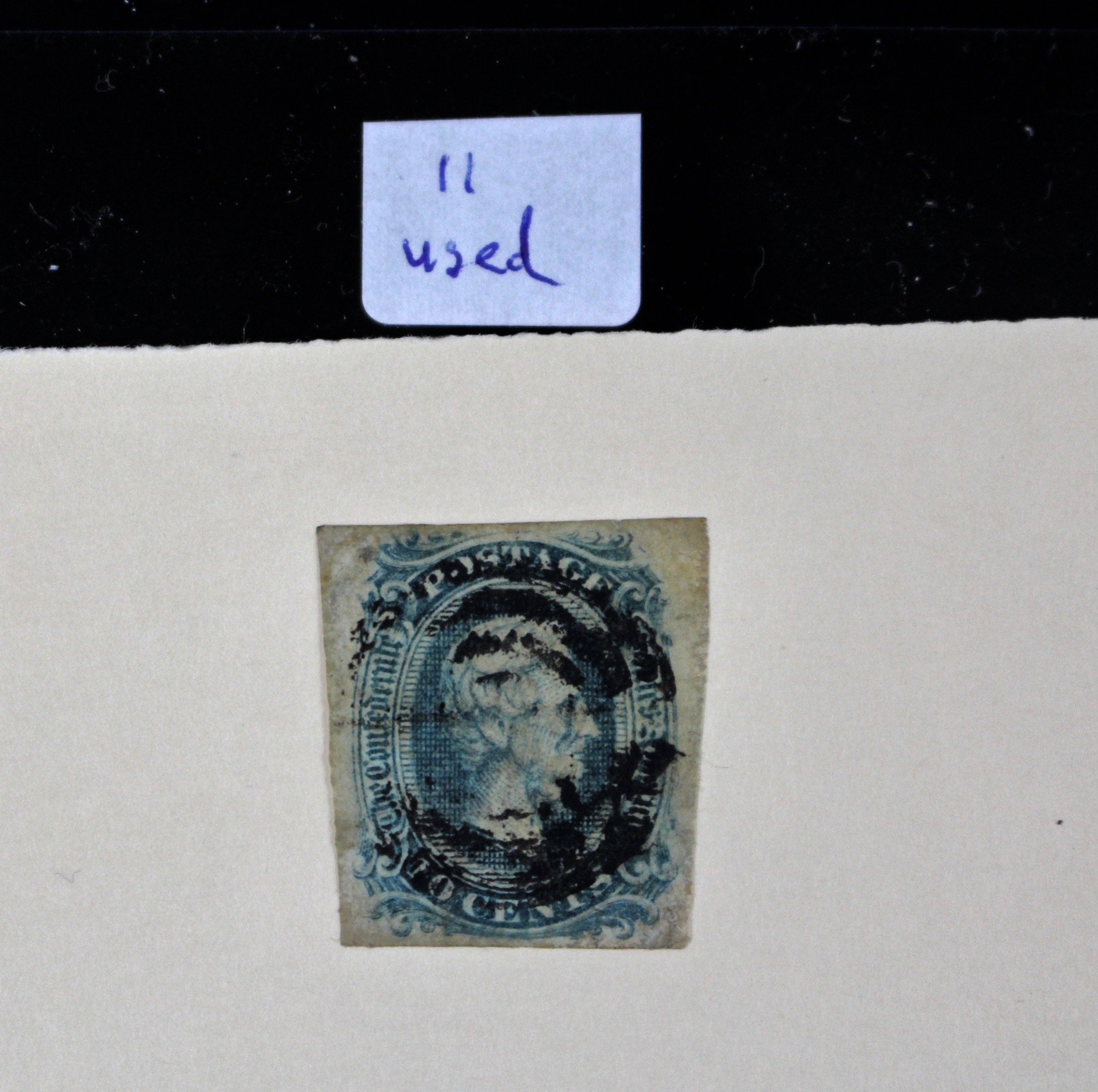 Confederate Postage Stamp Collection, Including Scott CSA #1, #2, #8