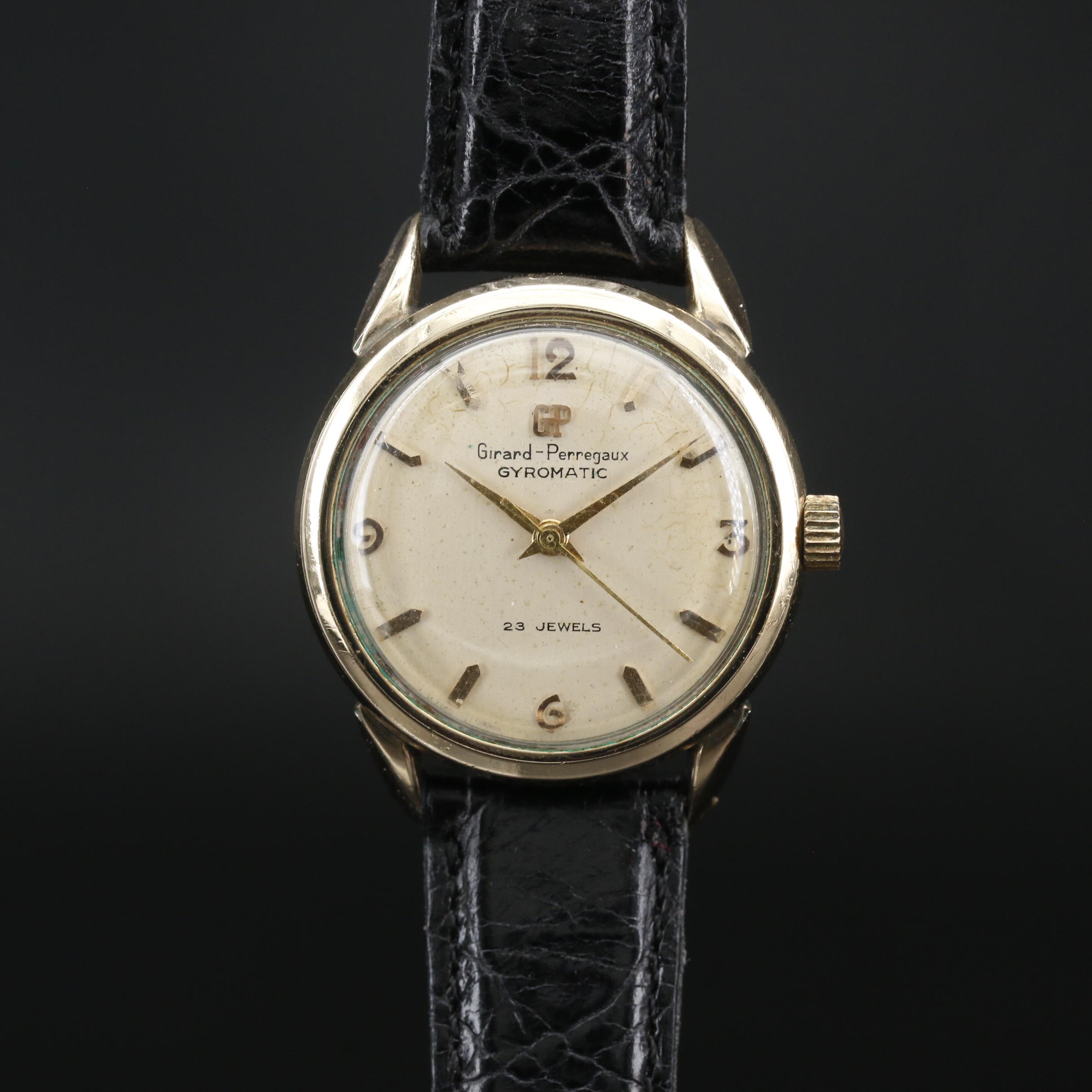 Vintage Girard-Perregaux "Gyromatic" 10K Gold Filled Watch