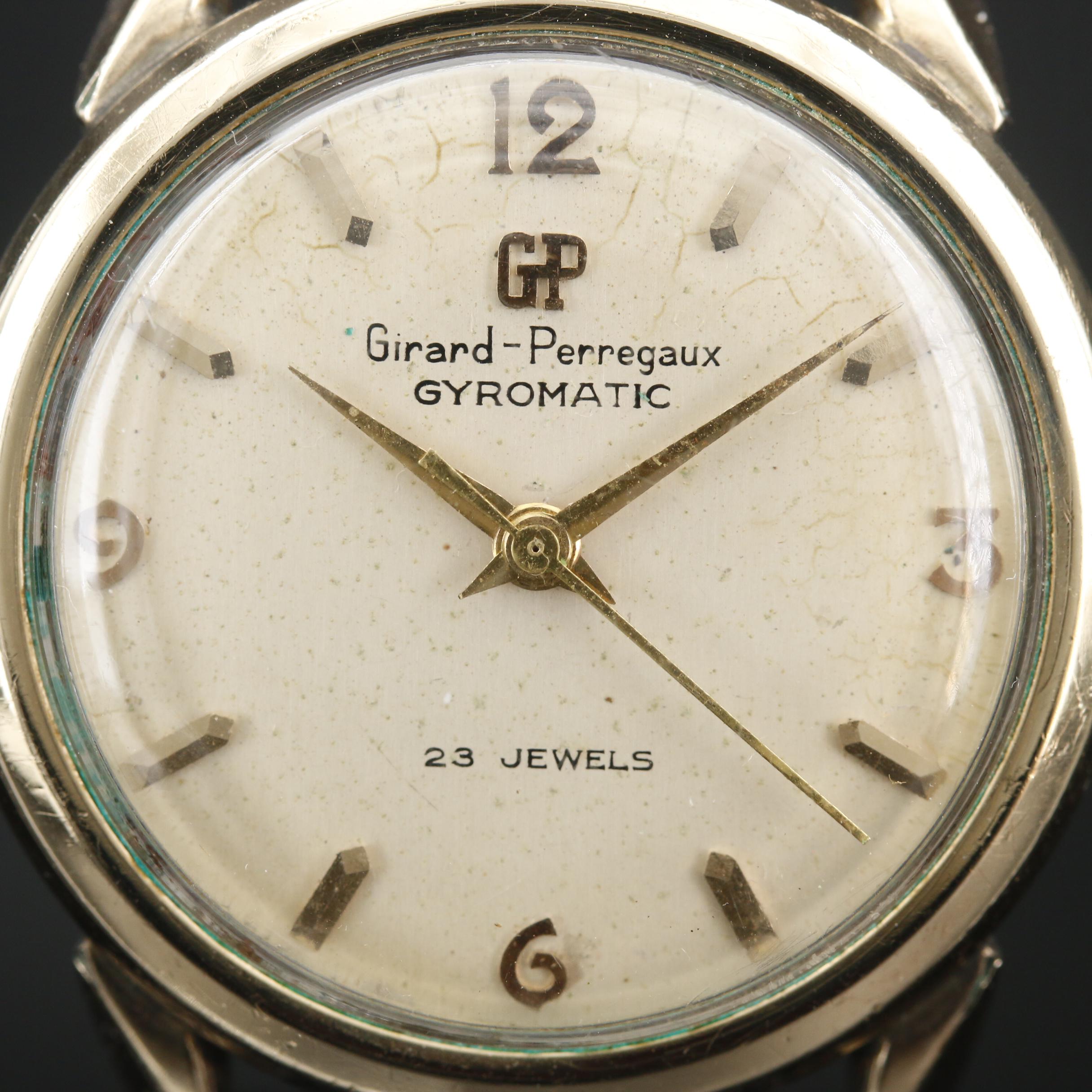 Vintage Girard-Perregaux "Gyromatic" 10K Gold Filled Watch