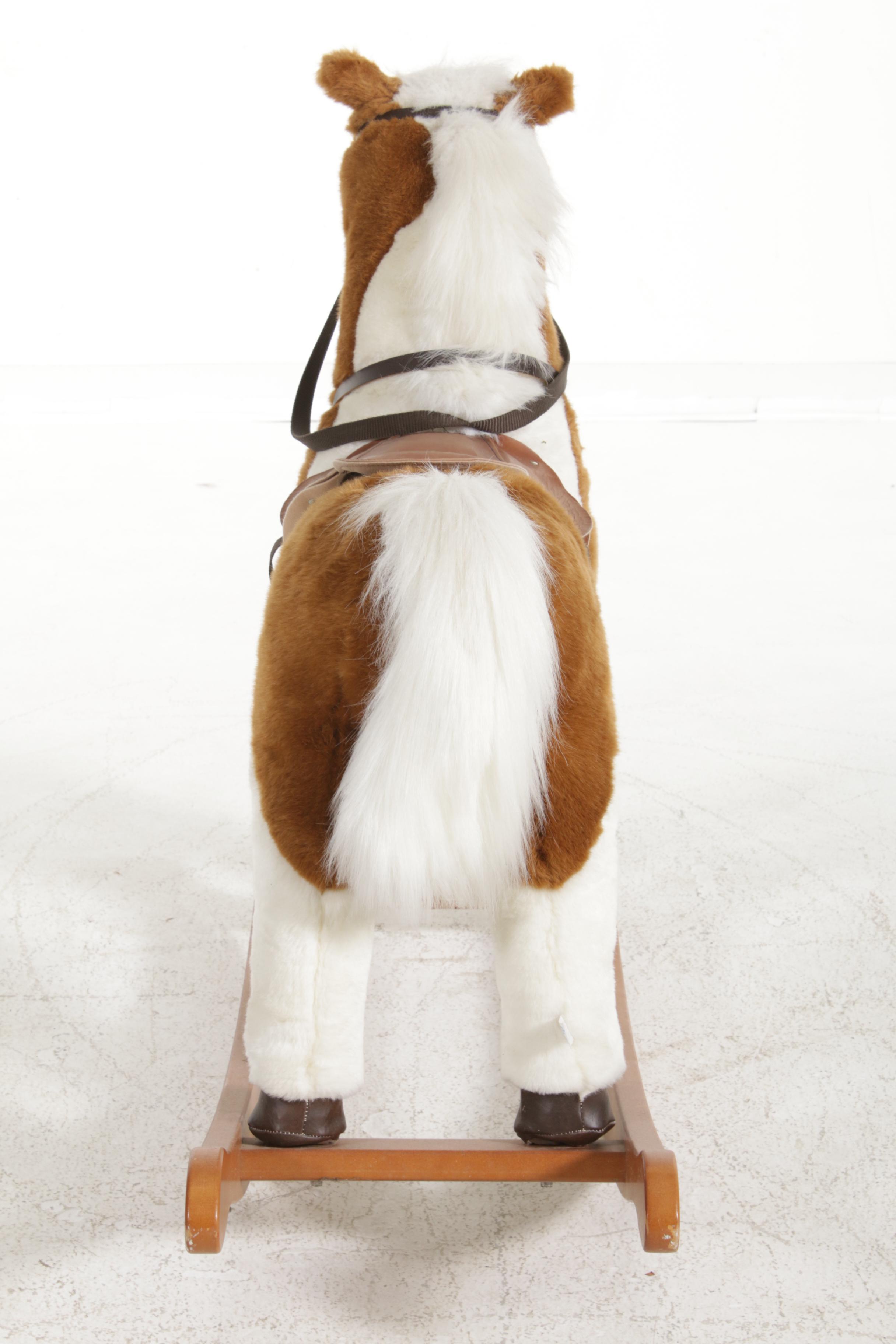 Mulholland & Bailie Plush Rocking Horse